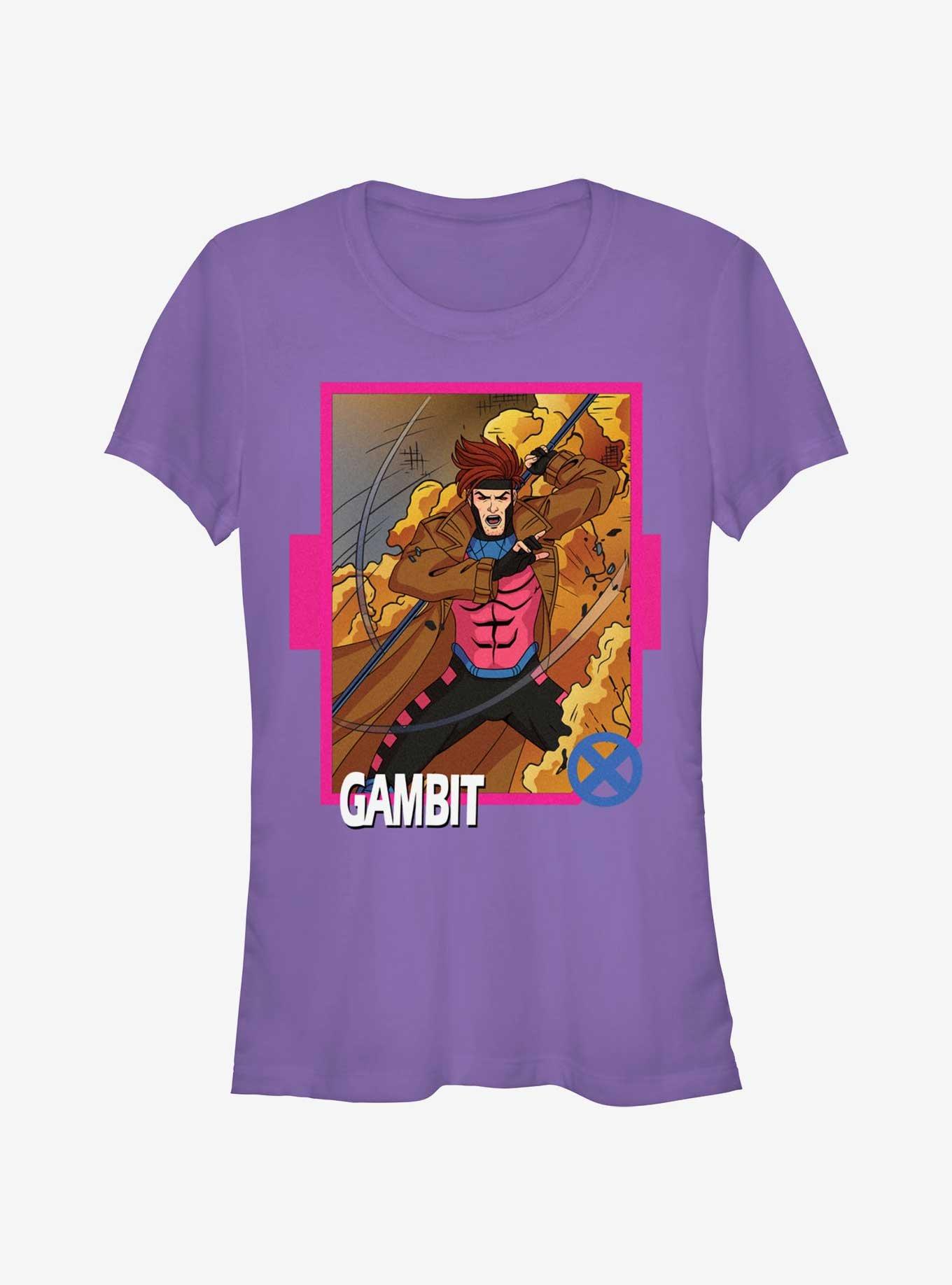 Marvel X-Men '97 Gambit Card Girls T-Shirt
