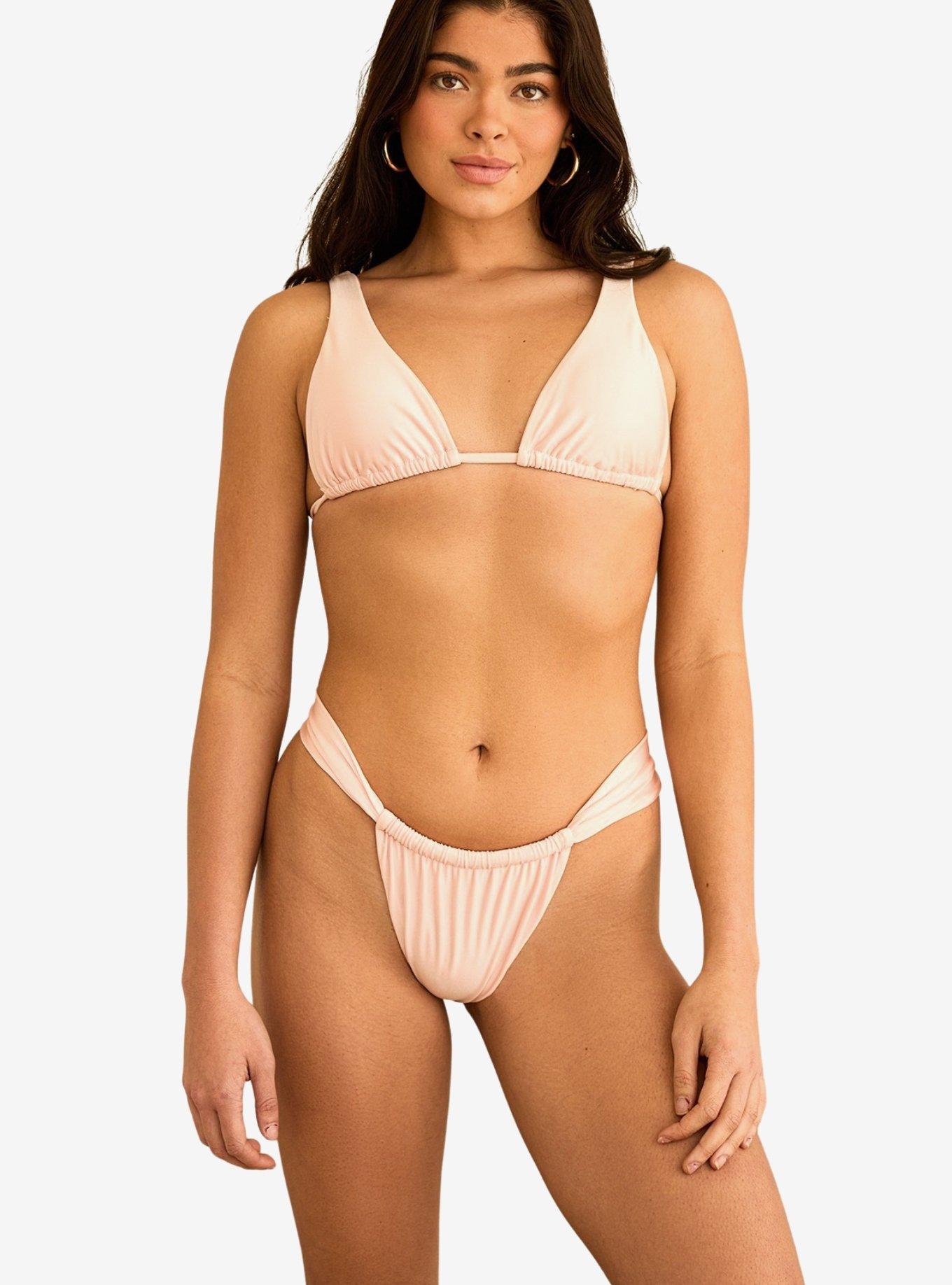 Dippin' Daisy's Descanso Tie Triangle Swim Top Ballet Slipper, , hi-res
