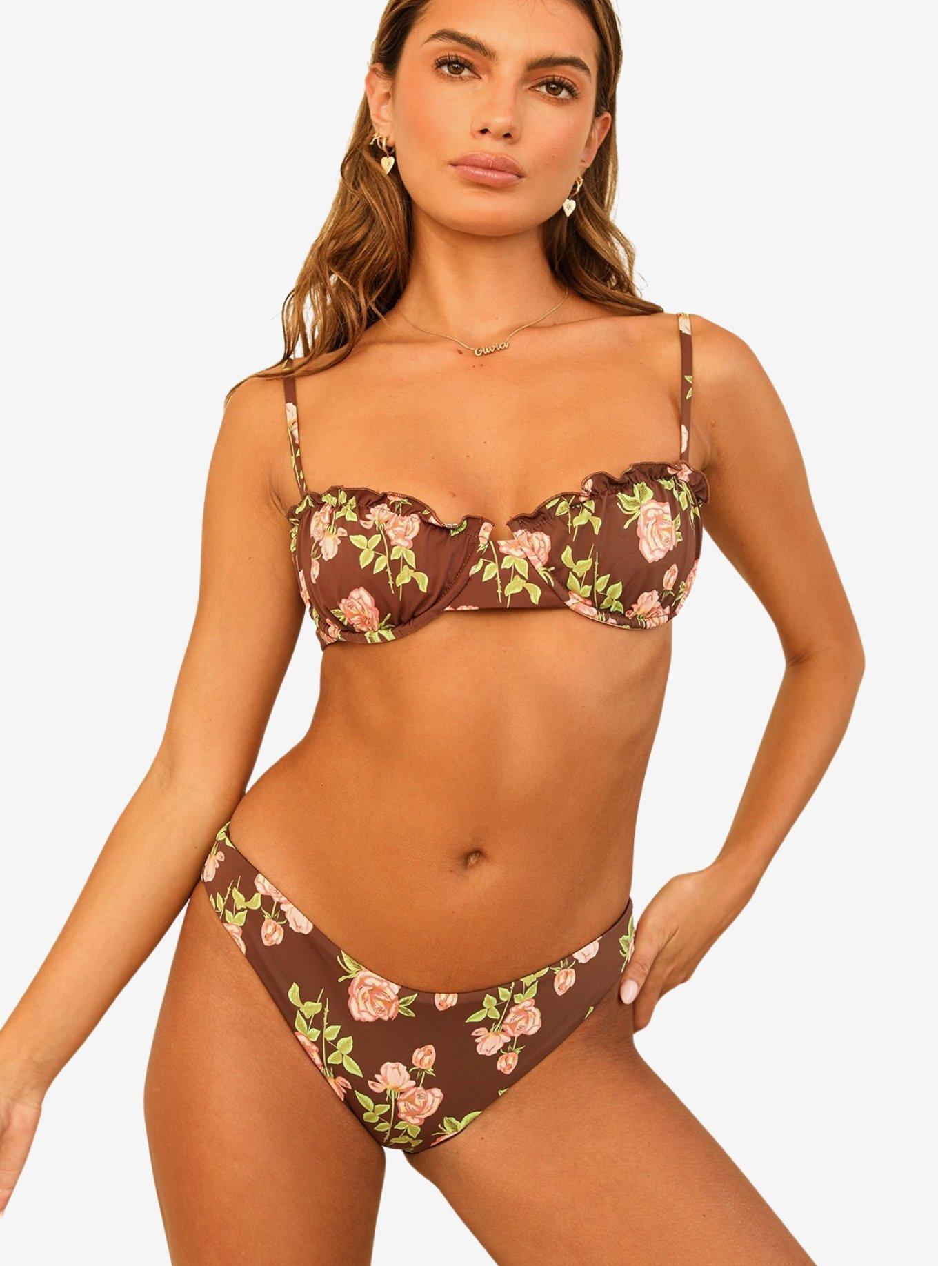 Dippin' Daisy's Primrose Underwire Swim Top Rosebud, MULTI, hi-res