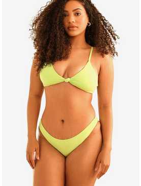 Dippin' Daisy's Zen Knotted Triangle Swim Top Green Tea, , hi-res