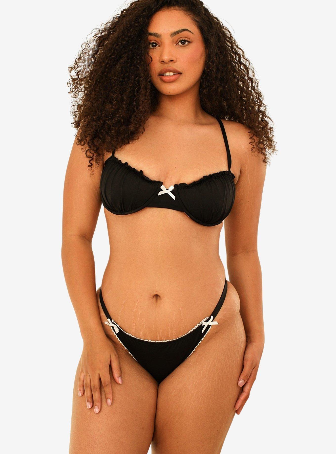Dippin' Daisy's Primrose Underwire Swim Top Black, , hi-res