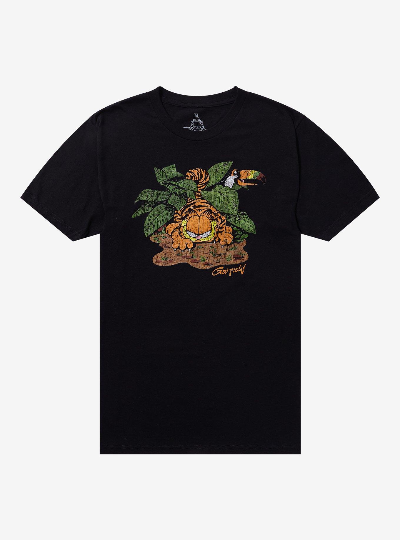 Garfield Jungle Vintage Print T-Shirt, , hi-res