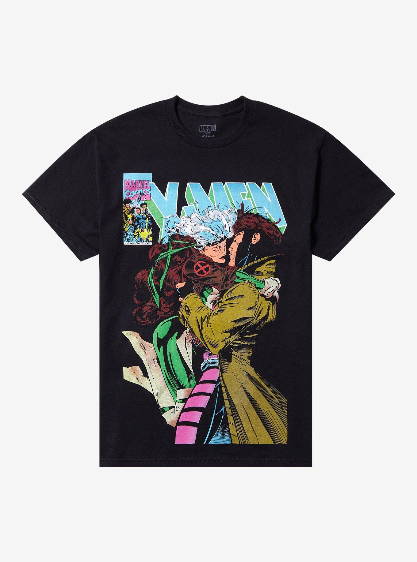 Marvel X-Men Rogue & Gambit Comic Cover T-Shirt, , hi-res