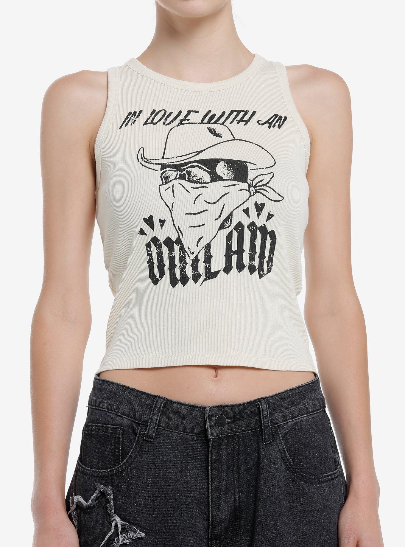 Love With An Outlaw Girls Tank Top