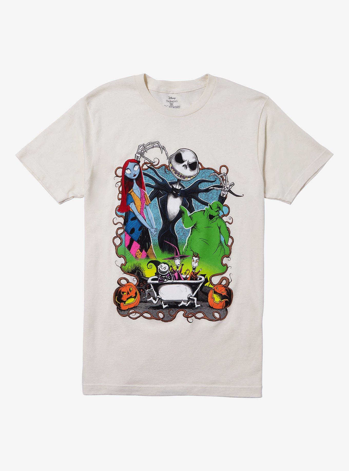 The Nightmare Before Christmas Group T-Shirt, , hi-res