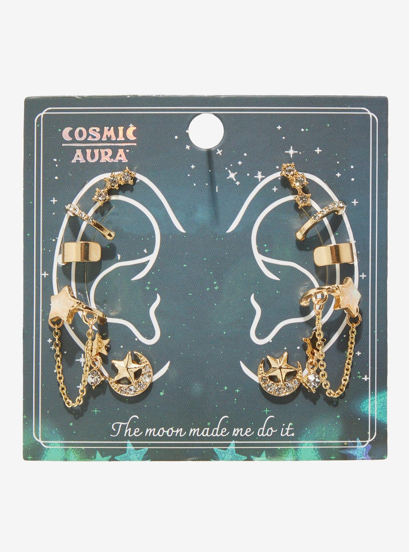 Cosmic Aura Celestial Earring Set, , hi-res