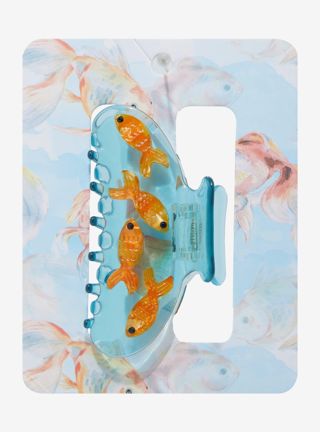 Goldfish Translucent Claw Hair Clip