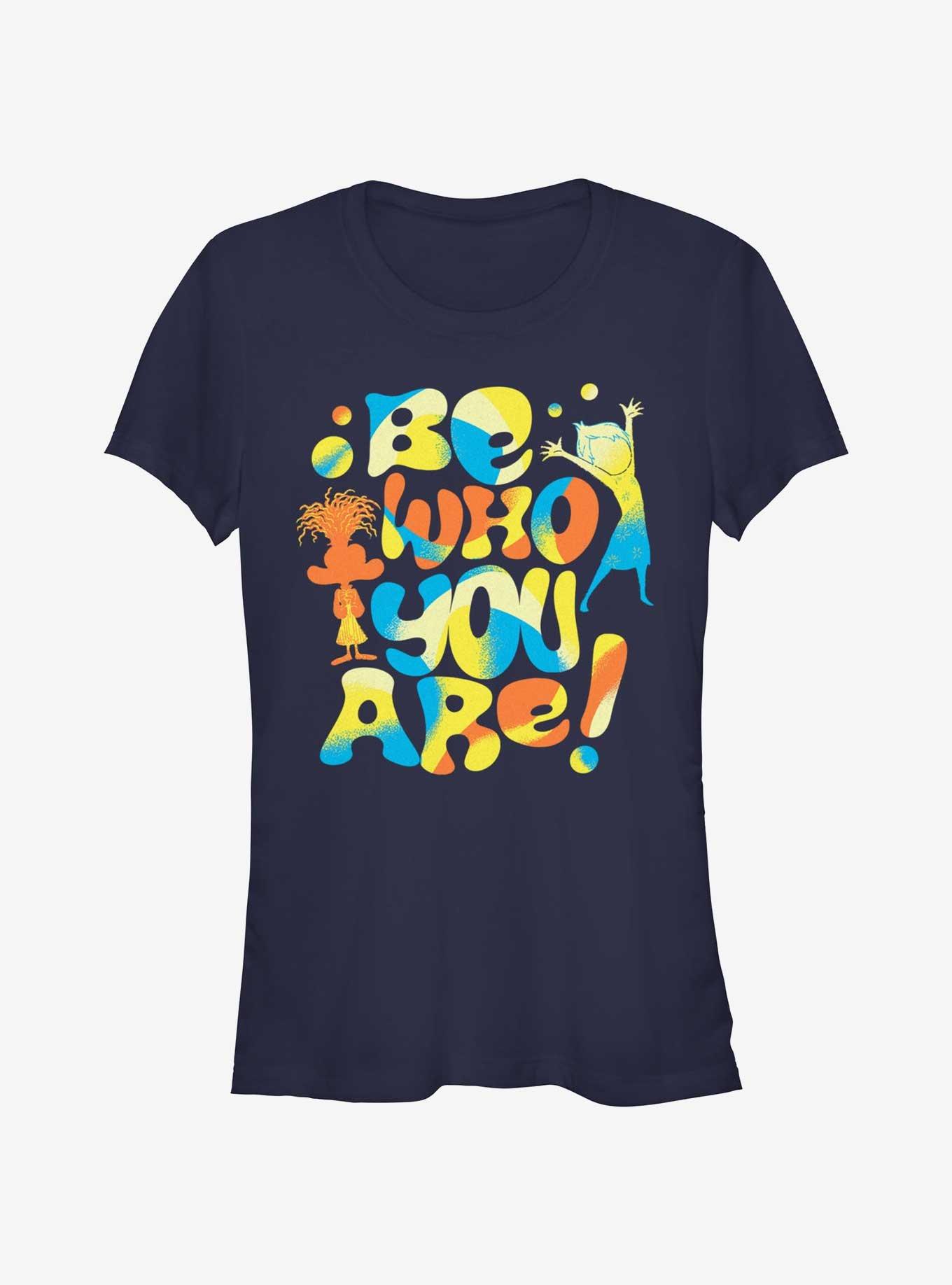 Disney Pixar Inside Out 2 Be Who You Are Girls T-Shirt