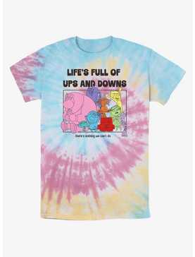 Disney Pixar Inside Out 2 Life's Full Of Ups And Downs Tie-Dye T-Shirt, , hi-res