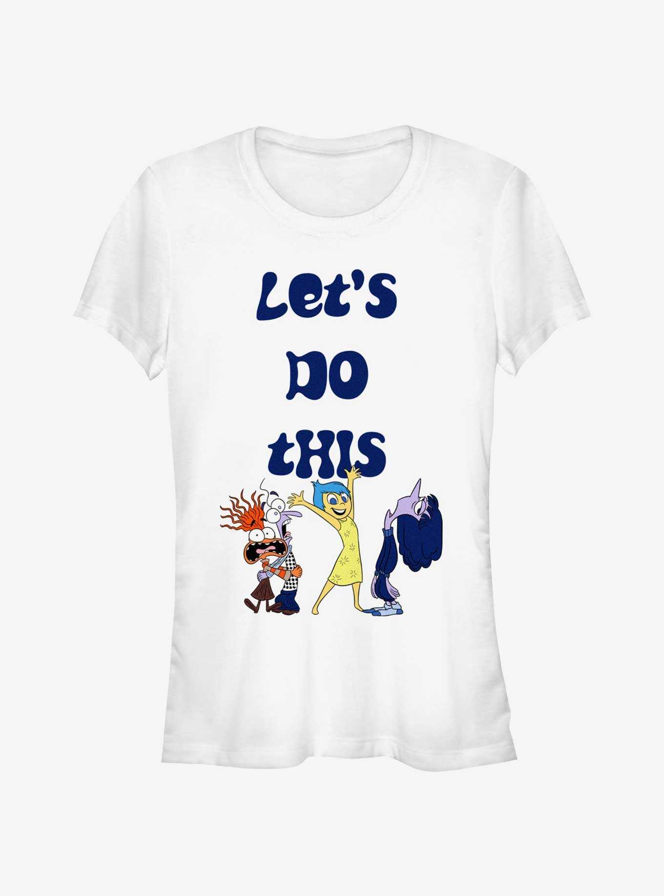 Disney Pixar Inside Out 2 Let's Do This Girls T-Shirt, , hi-res