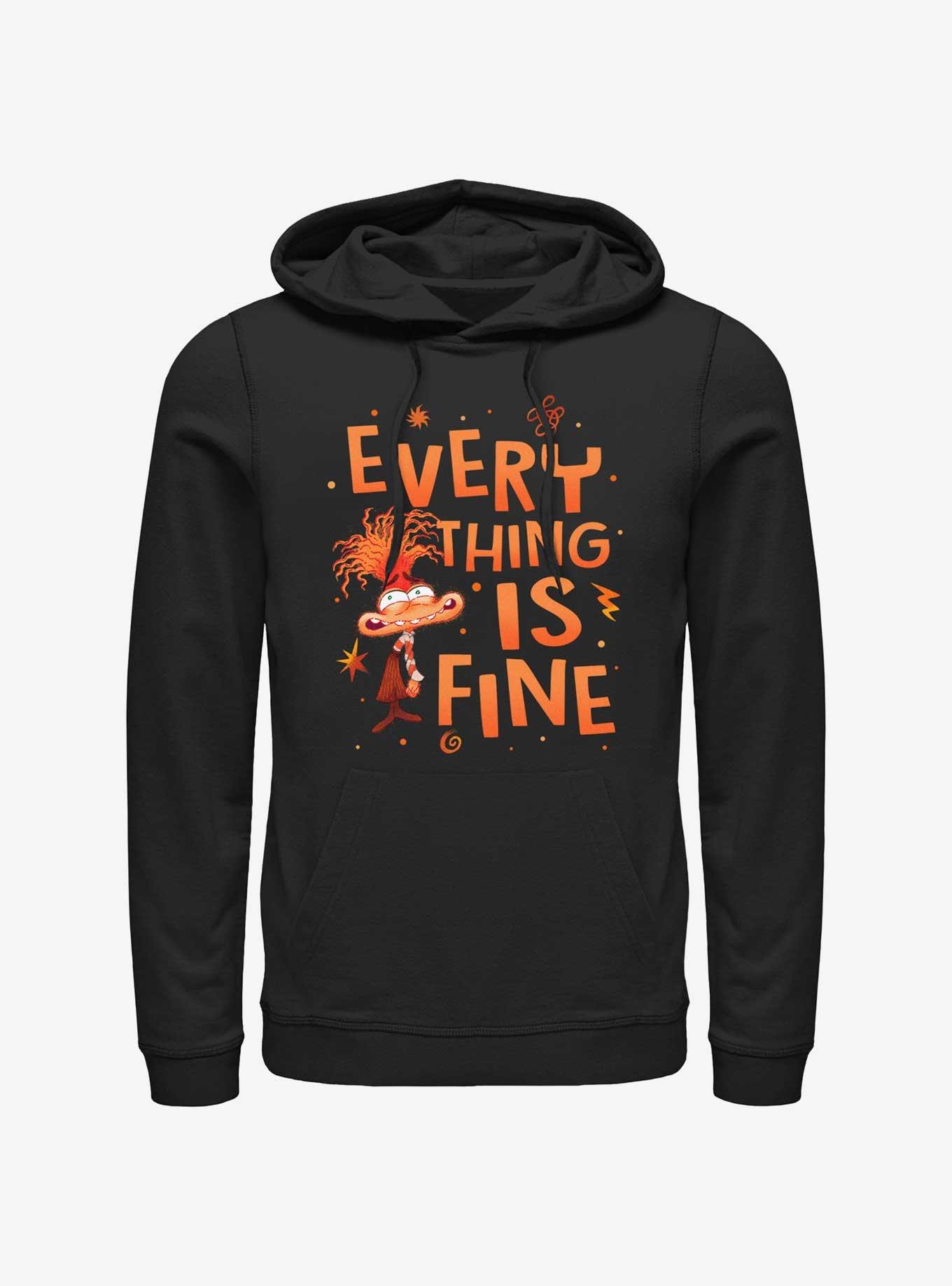 Disney Pixar Inside Out 2 This Is Fine Hoodie, , hi-res