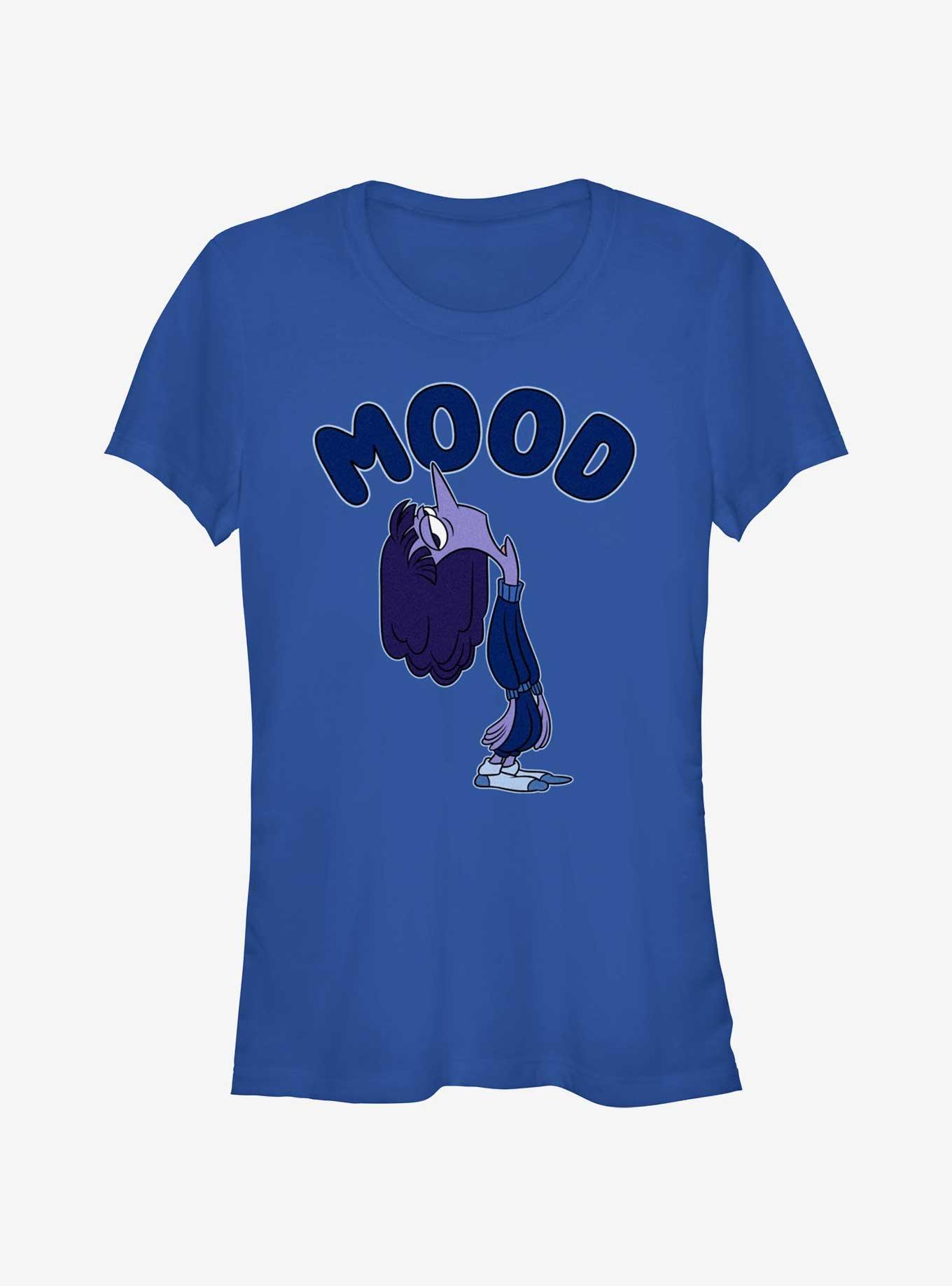 Disney Pixar Inside Out 2 Ennui Mood Girls T-Shirt, ROYAL, hi-res