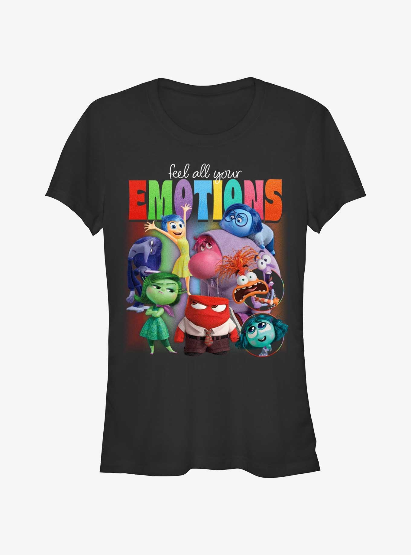 Disney Pixar Inside Out 2 Feel Your Emotions Girls T-Shirt, , hi-res