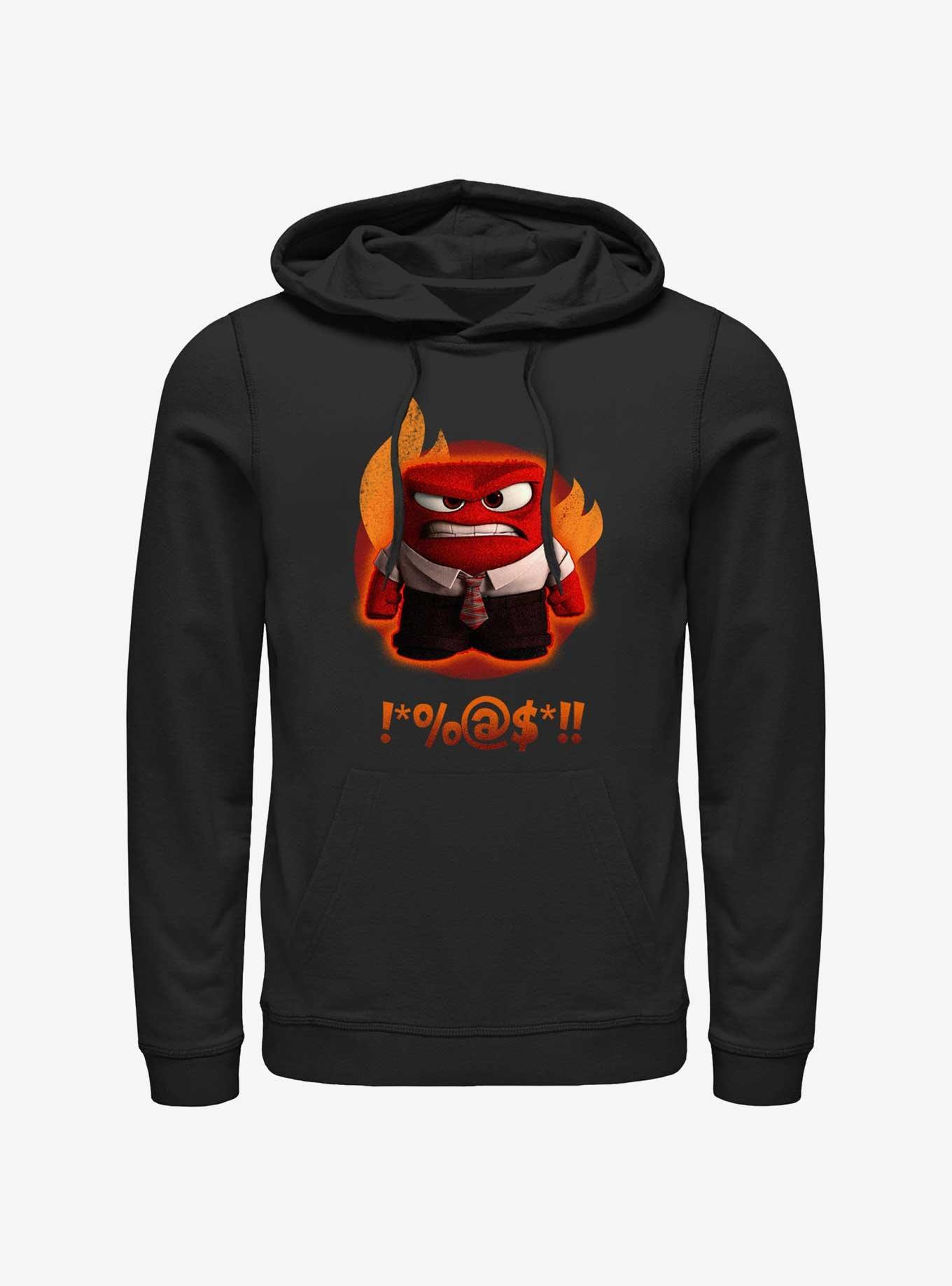 Disney Pixar Inside Out 2 Anger Managed Hoodie, , hi-res