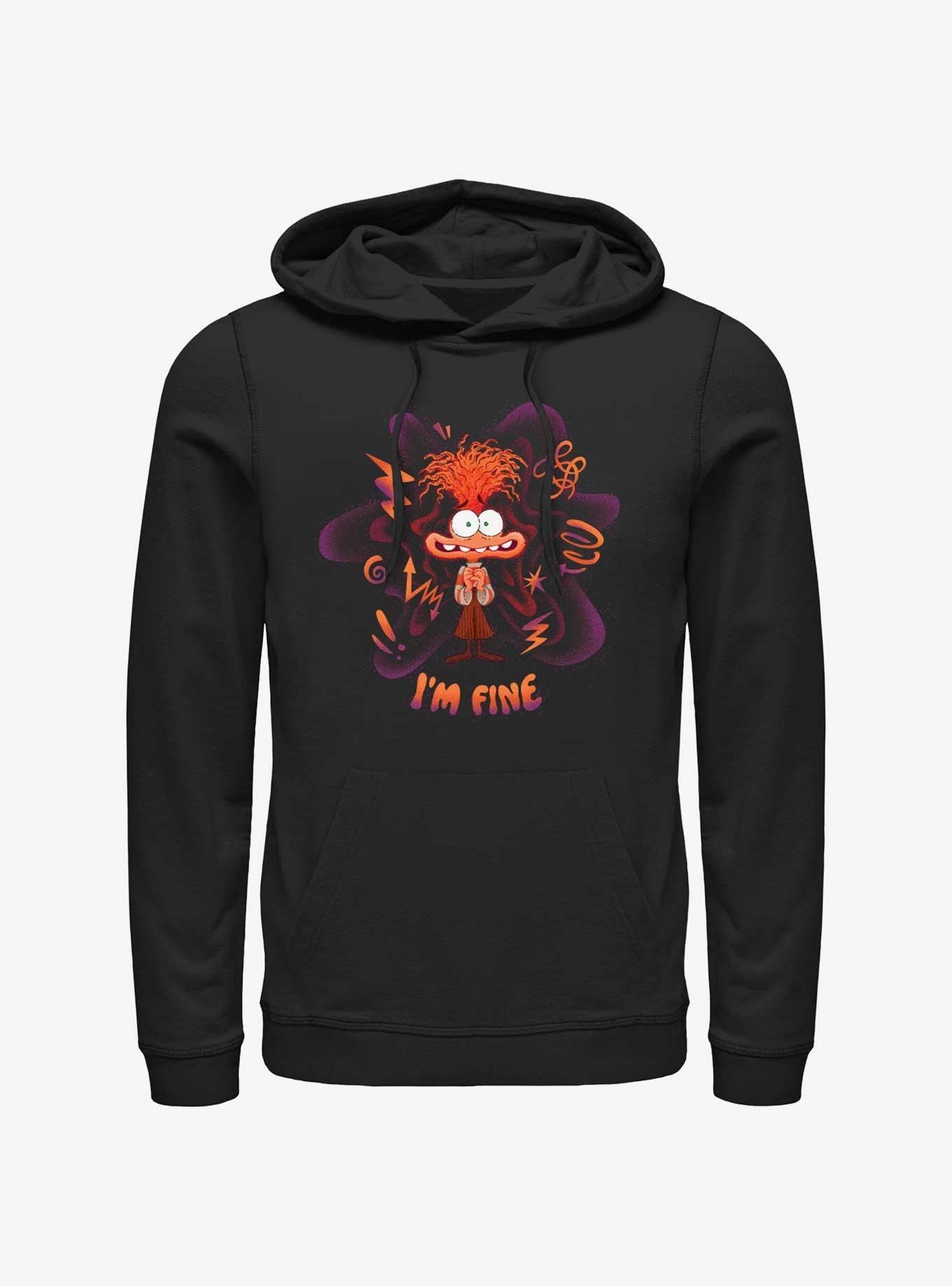 Disney Pixar Inside Out 2 Anxiety I Am Fine Hoodie, , hi-res