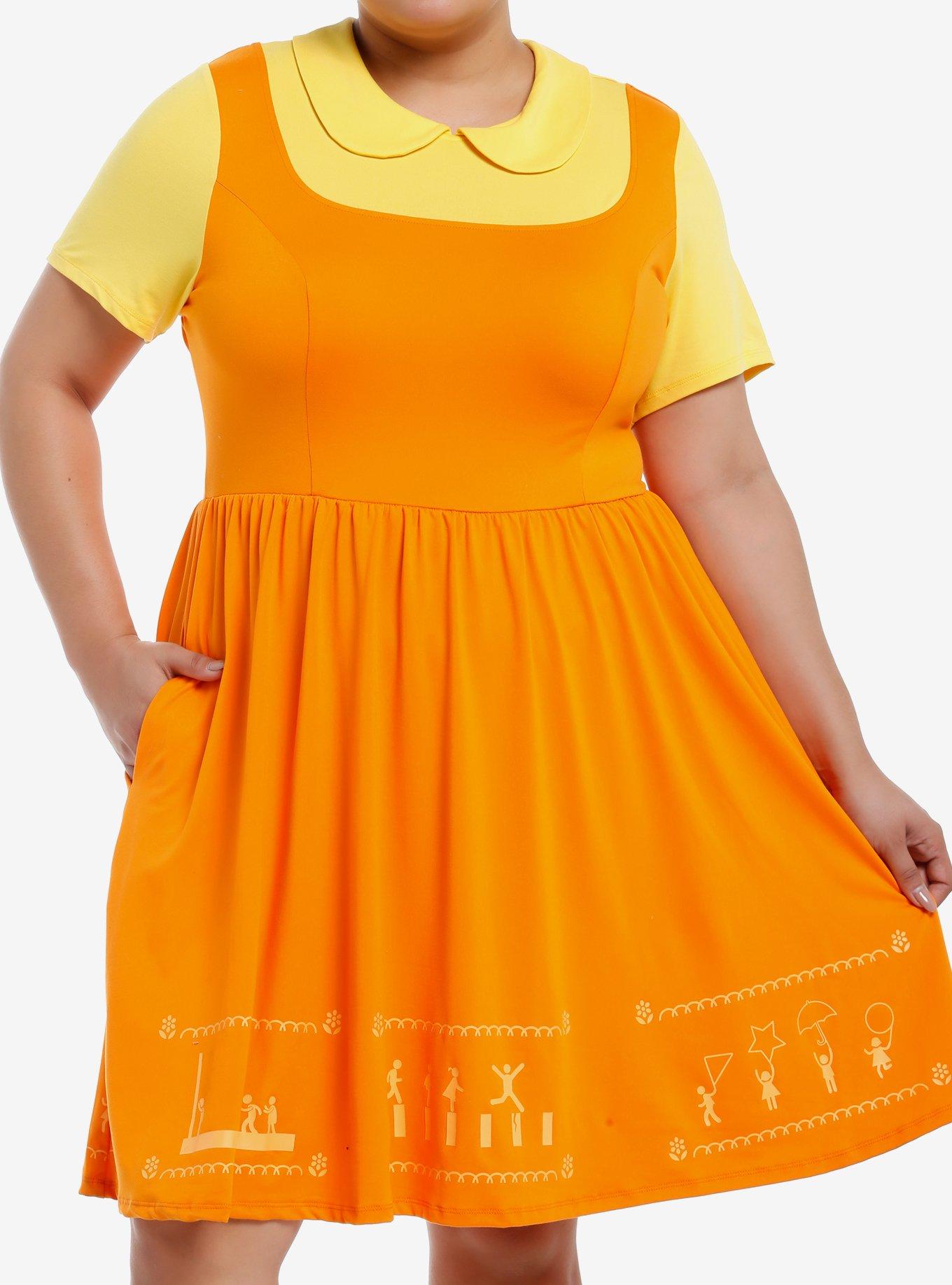 Squid Game Doll Challenges Dress Plus Size 