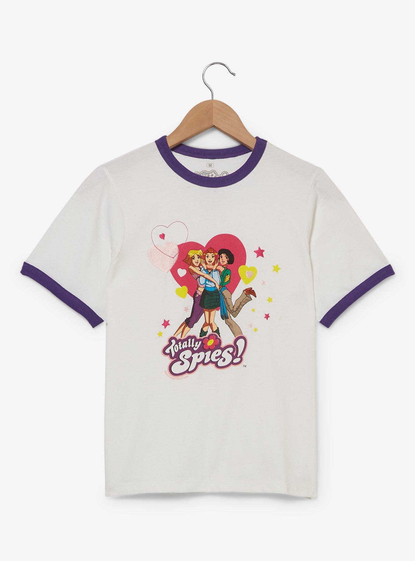 Totally Spies Trio Women's Ringer T-Shirt — BoxLunch Exclusive, , hi-res