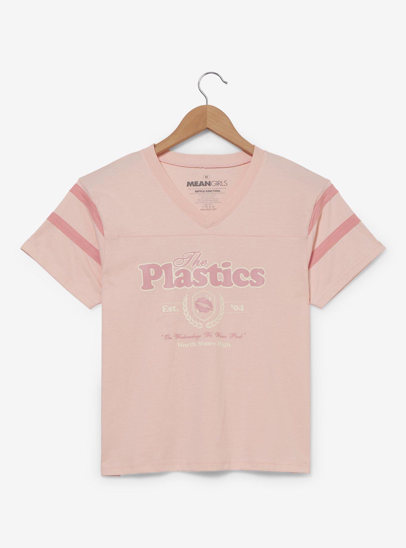 Mean Girls The Plastics Women's Football T-Shirt — BoxLunch Exclusive, , hi-res