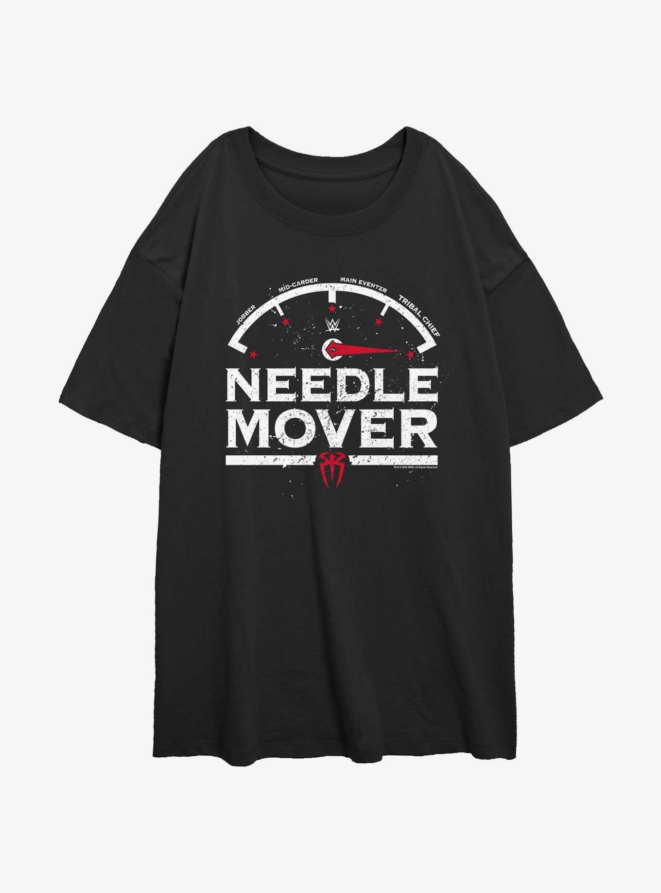 WWE Roman Reigns Needle Mover Girls Oversized T-Shirt, , hi-res