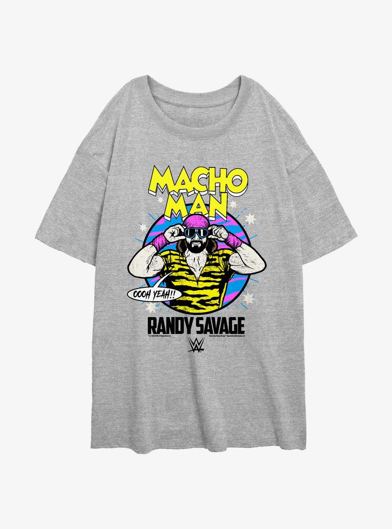 WWE Macho Man Randy Savage Girls Oversized T-Shirt, , hi-res