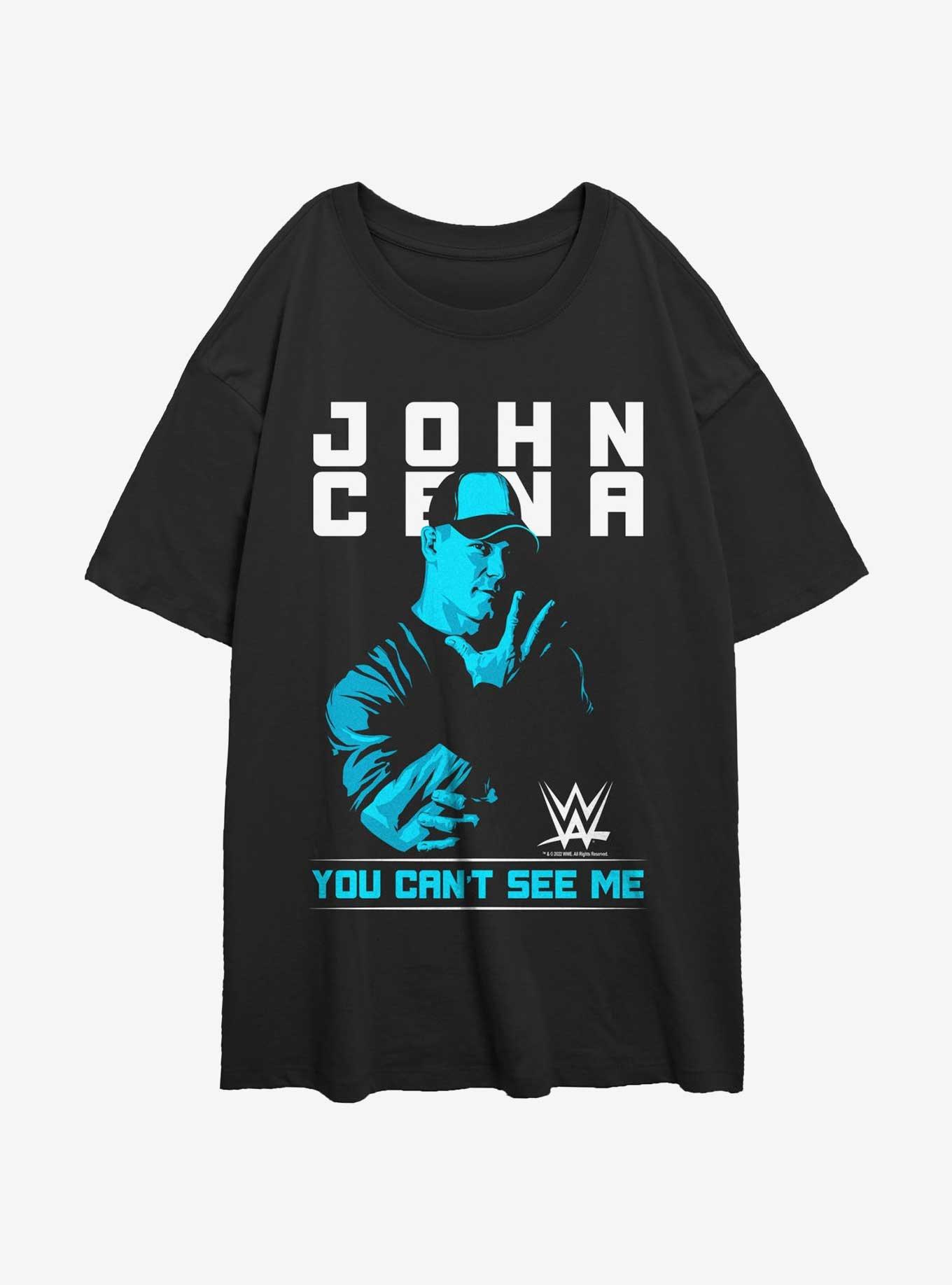 WWE John Cena You Can't See Me Girls Oversized T-Shirt, , hi-res