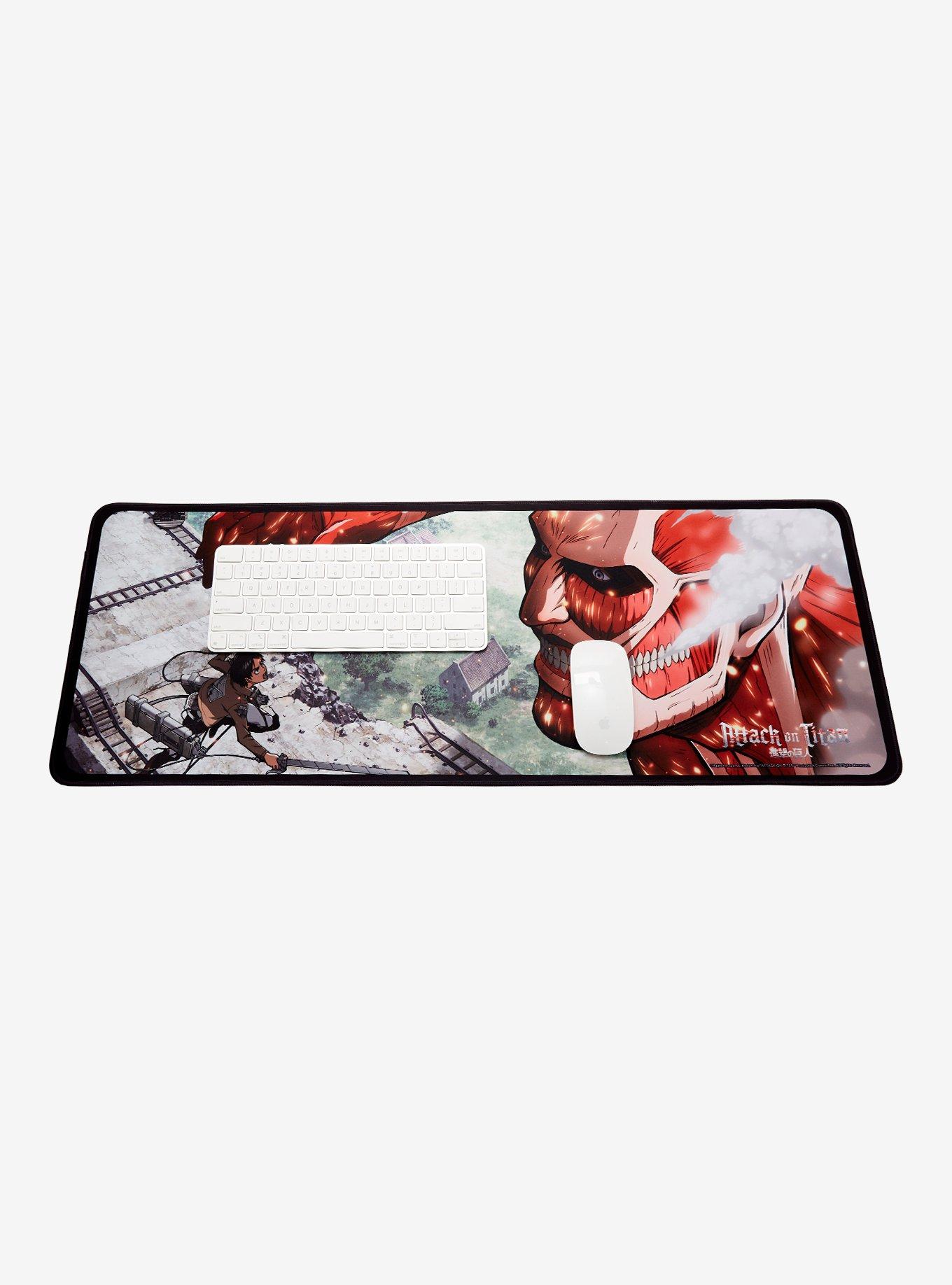 Attack on Titan Colossus Titan Desk Mat — BoxLunch Exclusive, , hi-res