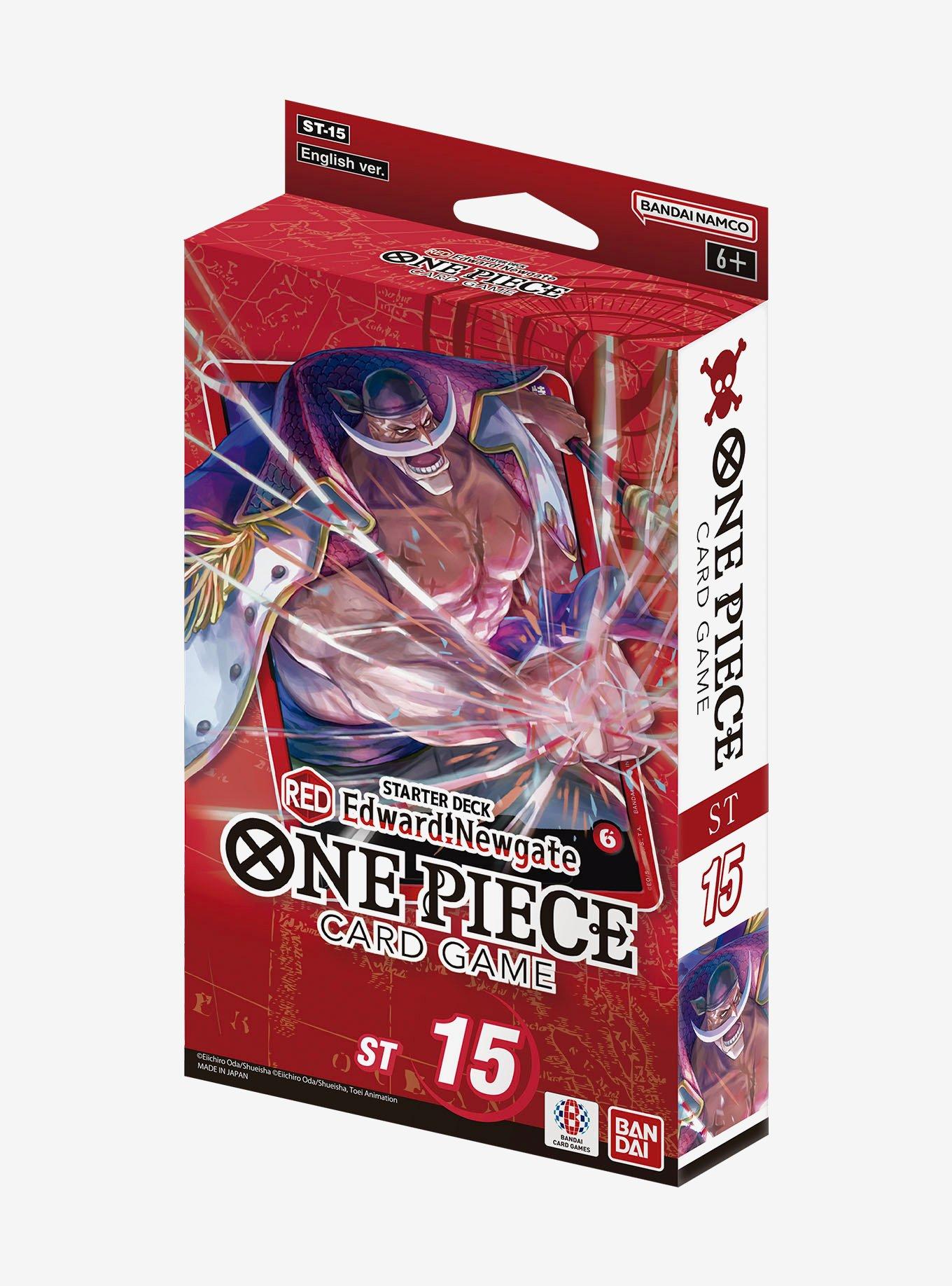 One Piece Trading Card Game Red Edward Newgate ST 15 Starter Deck, , hi-res