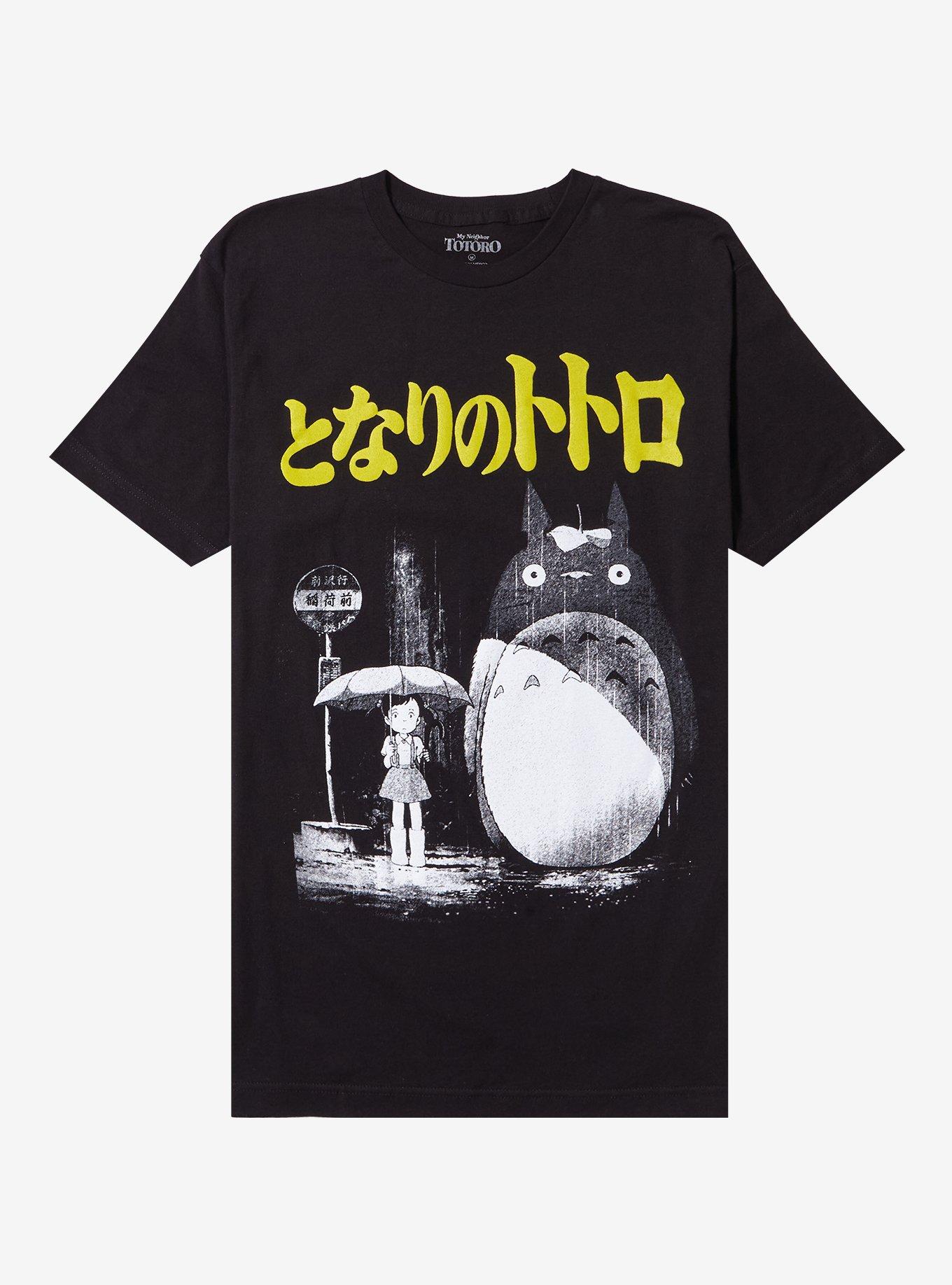 Studio Ghibli® My Neighbor Totoro Bus Stop Black & White T-Shirt