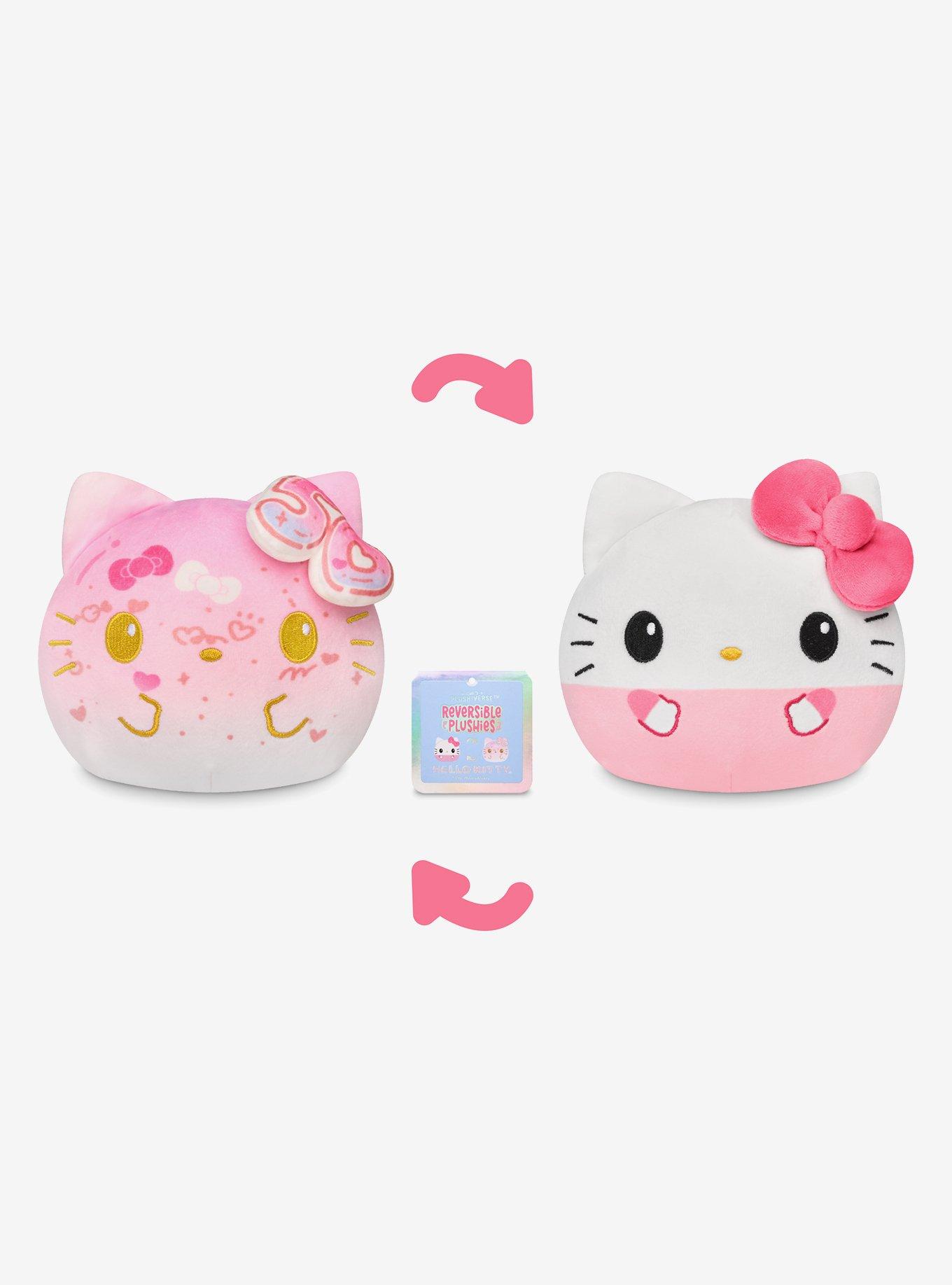 TeeTurtle Sanrio Hello Kitty 50th Anniversary 4 Inch Reversible Plush, , hi-res