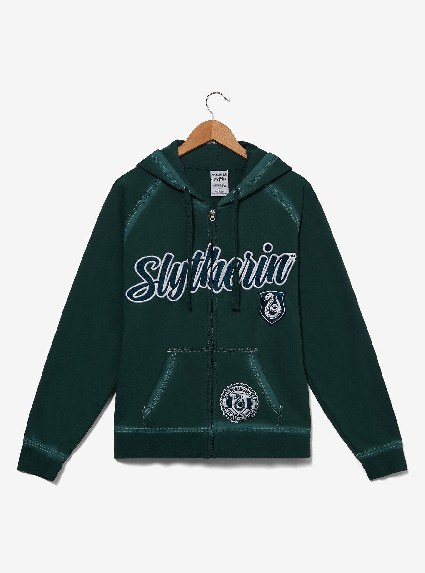 Harry Potter Slytherin Women's Zippered Hoodie, , hi-res