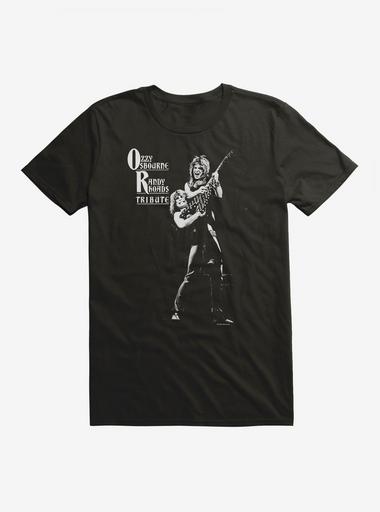 Ozzy Osbourne Randy Rhoads Tribute T-Shirt - BLACK | Hot Topic