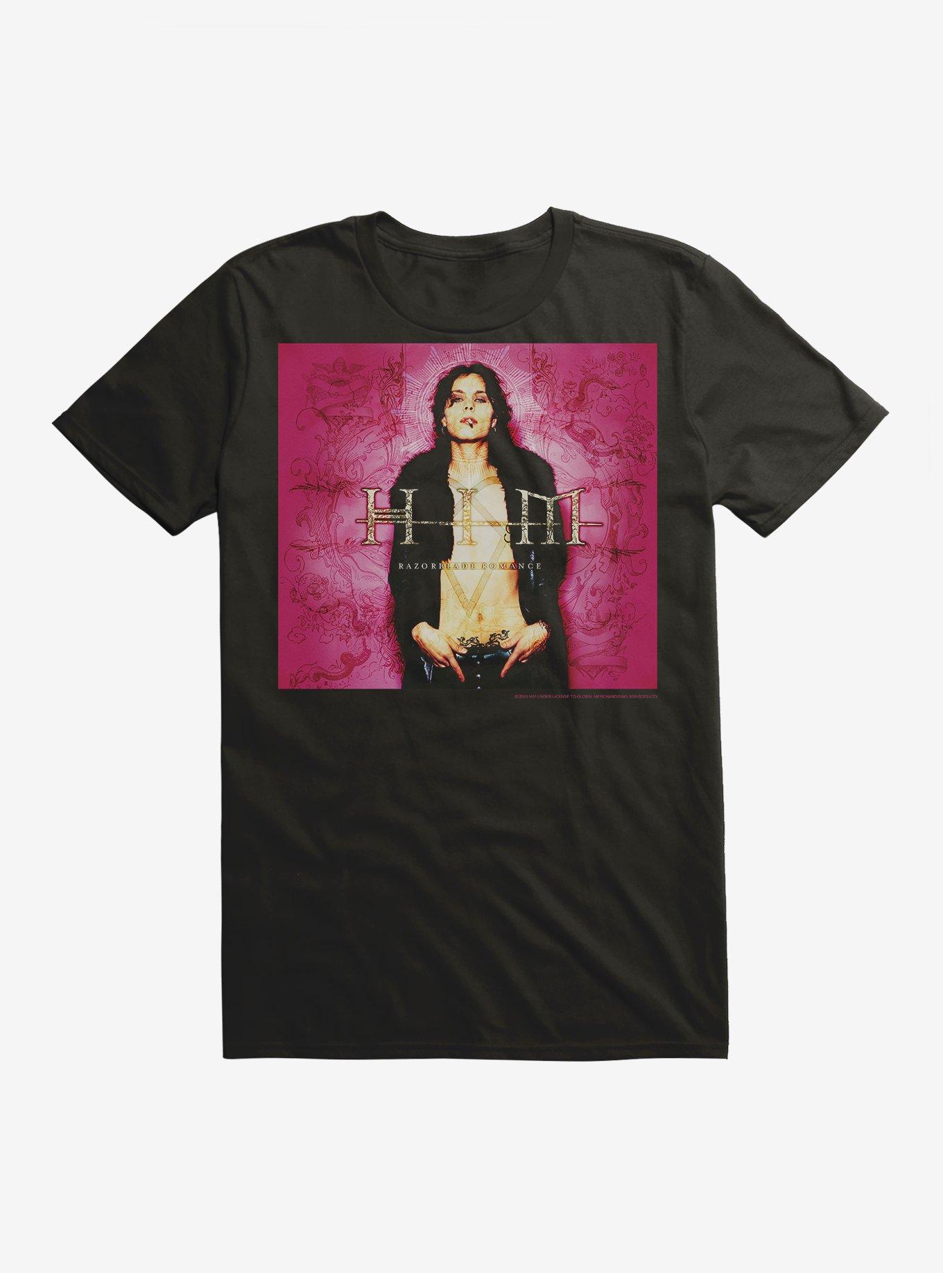 HIM Razorblade Romance Album T-Shirt, BLACK, hi-res