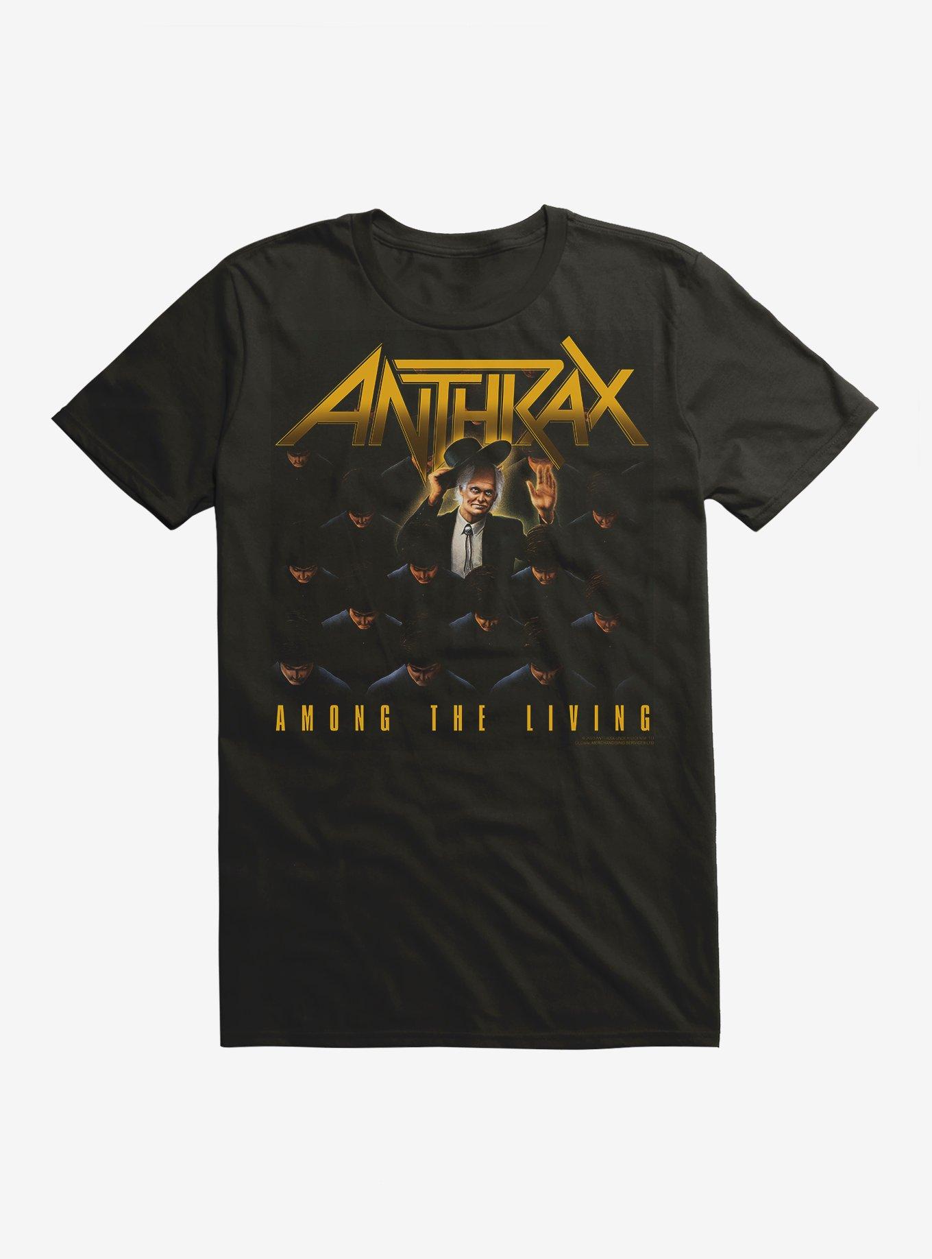 Anthrax Among The Living T-Shirt, BLACK, hi-res