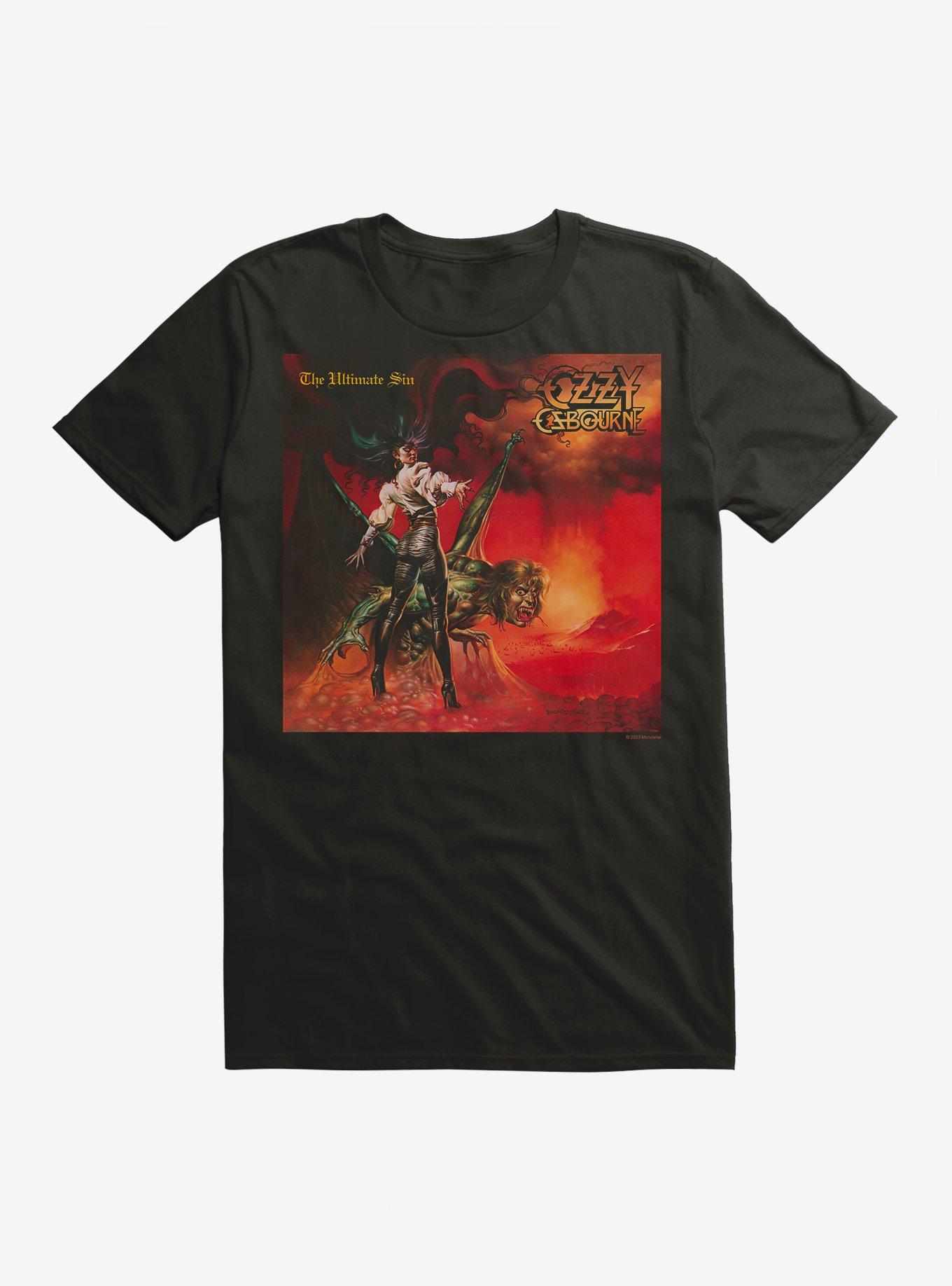 Ozzy Osbourne The Ultimate Sin T-Shirt, BLACK, hi-res