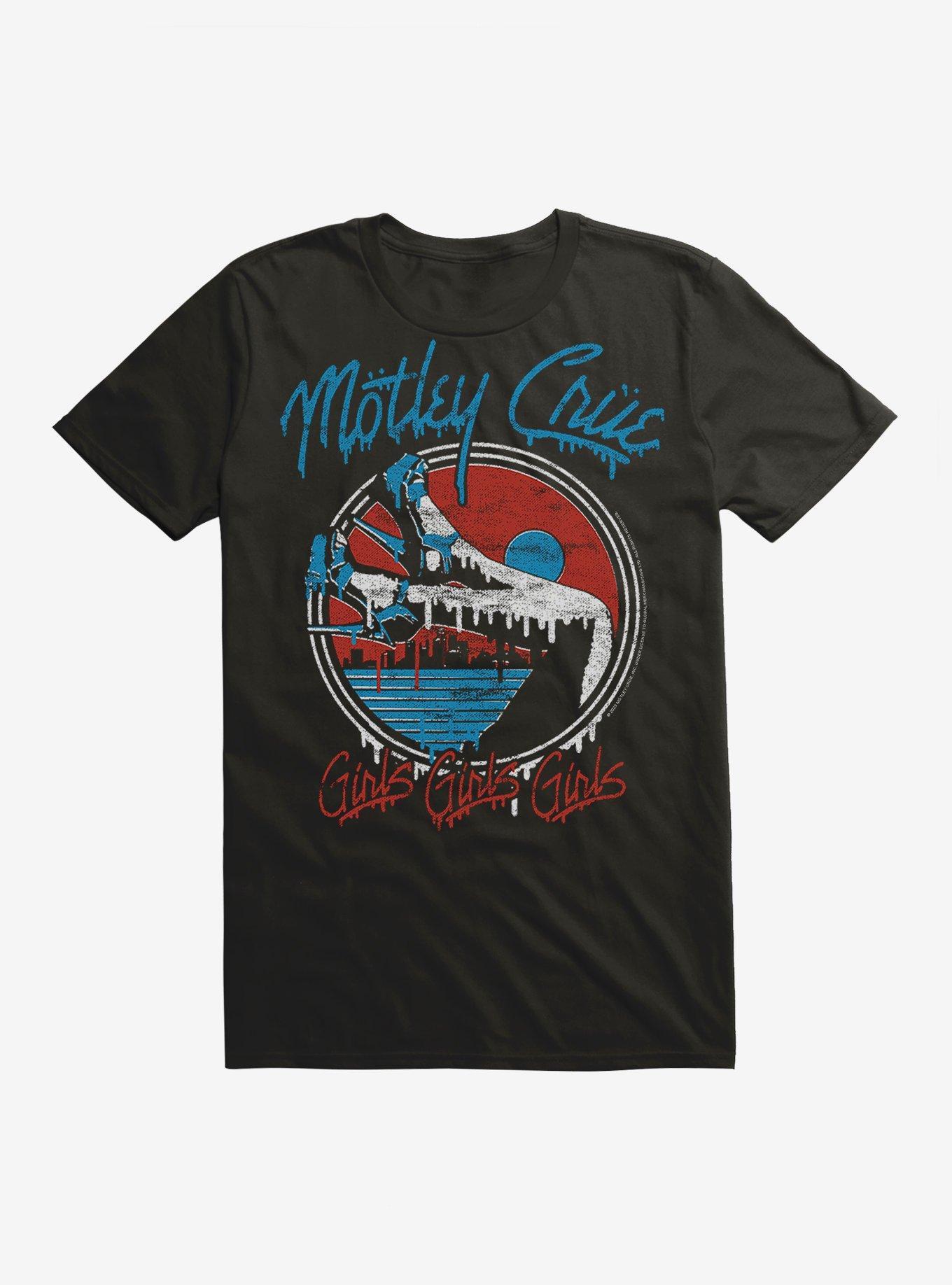 Motley Crue Girls Girls Girls Drip T-Shirt, , hi-res