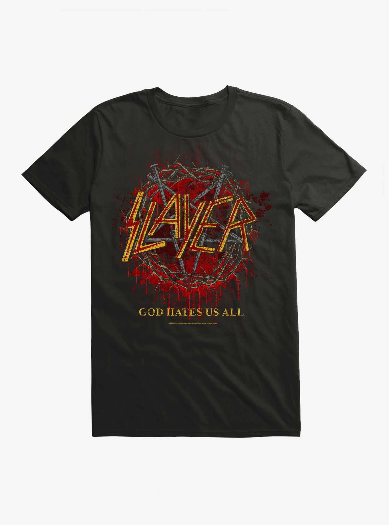 Slayer God Hates Us All T-Shirt, , hi-res