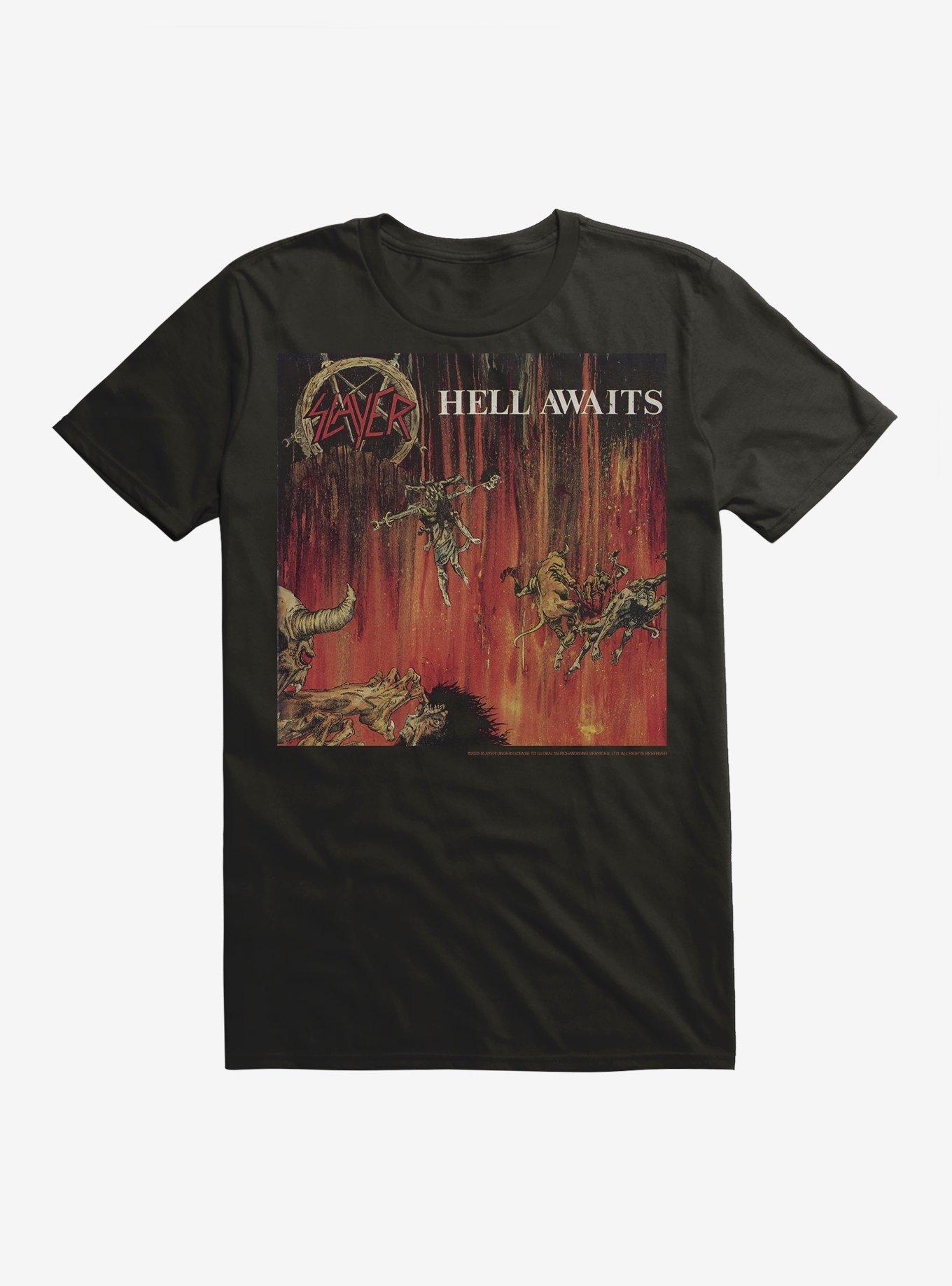 Slayer Hell Awaits T-Shirt - BLACK | Hot Topic
