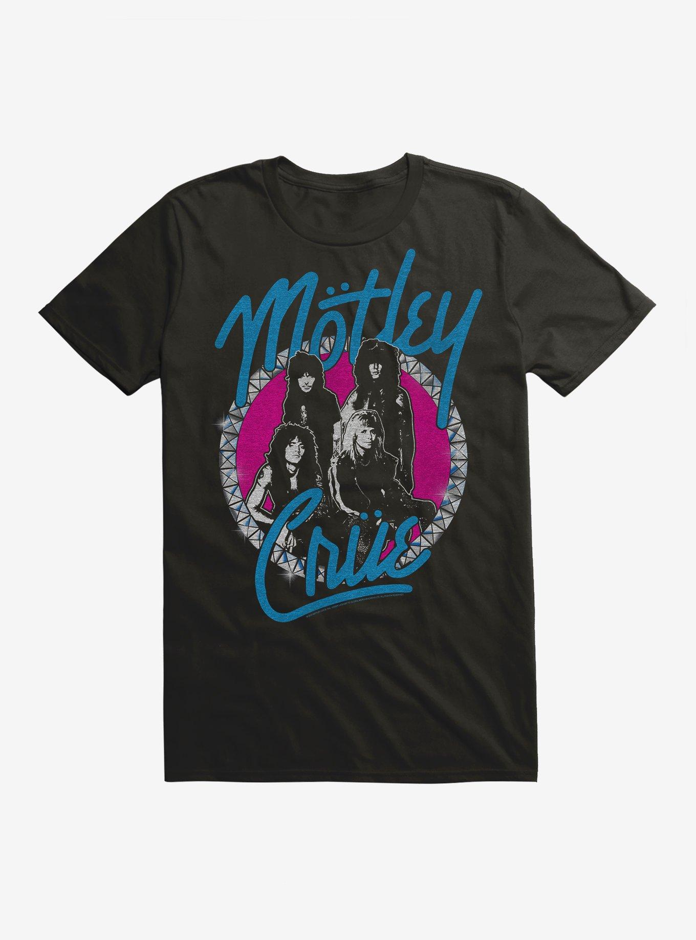 Motley Crue Studs T-Shirt, BLACK, hi-res
