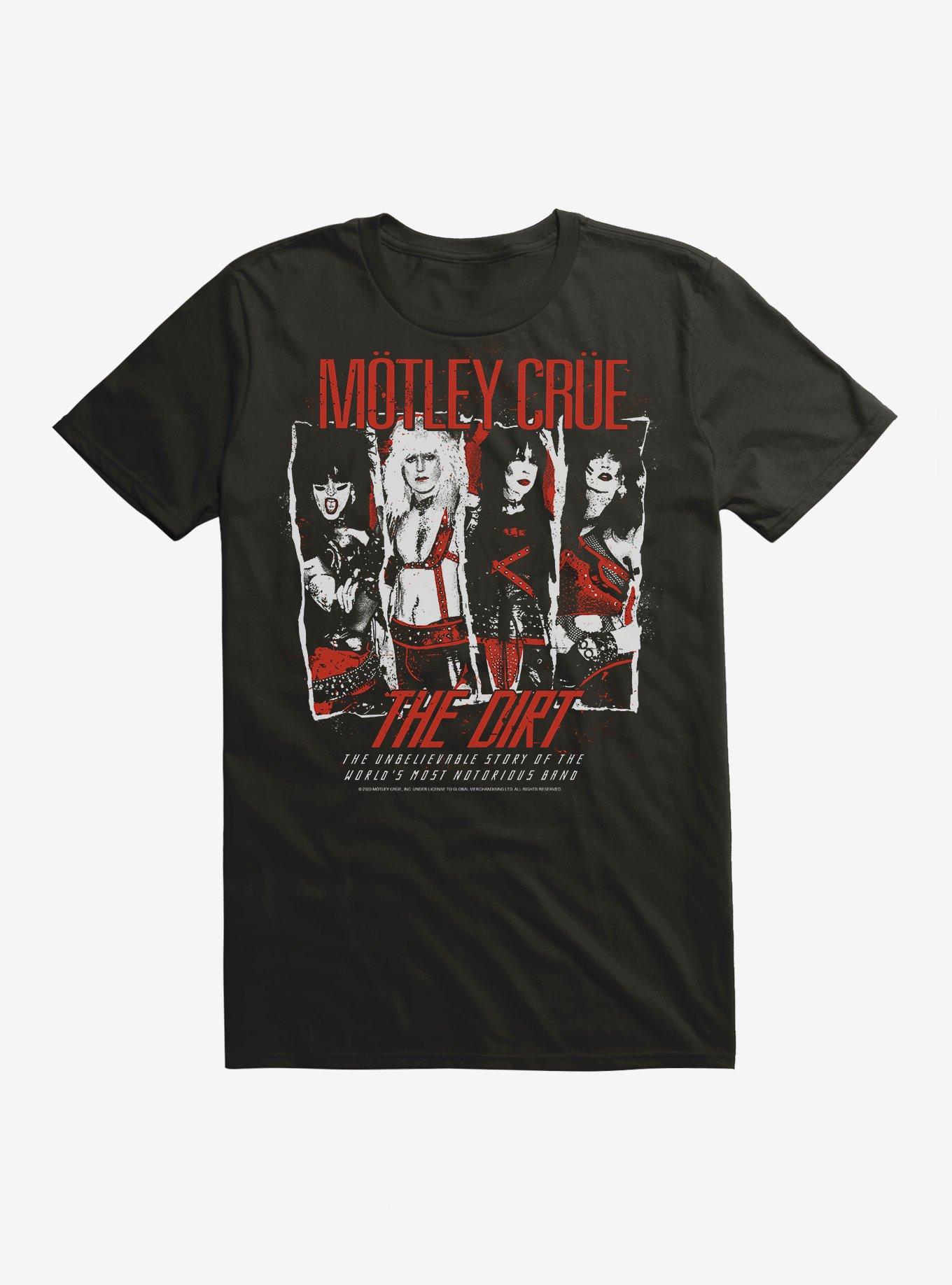 Motley Crue The Dirt T-Shirt, BLACK, hi-res