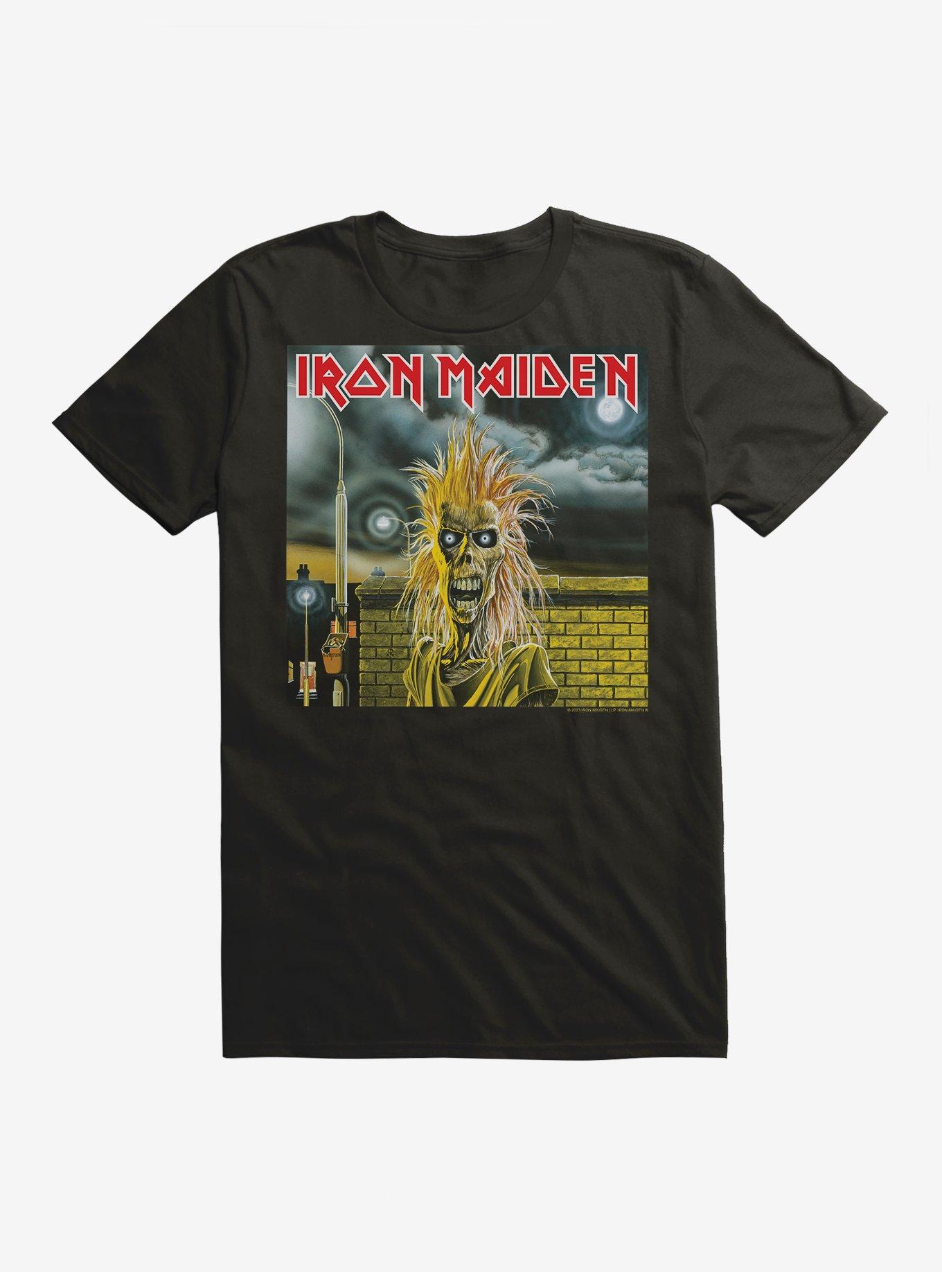 Iron Maiden Self Titled T-Shirt, BLACK, hi-res