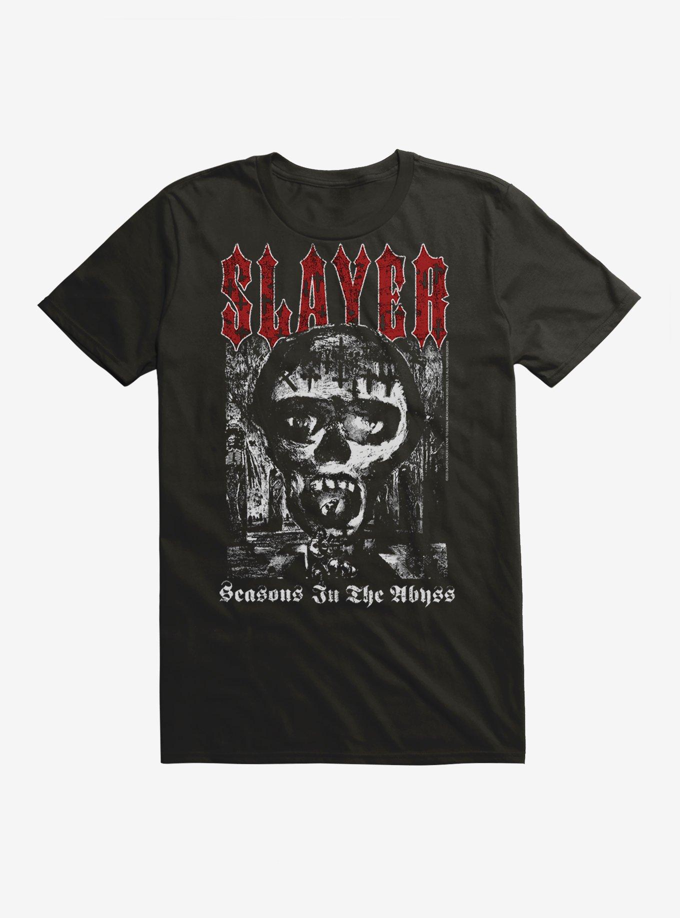 Slayer Sesons In The Abyss T-Shirt, BLACK, hi-res