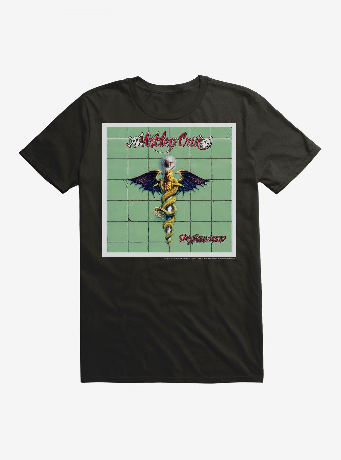 Motley Crue Dr. Feelgood T-Shirt, BLACK, hi-res