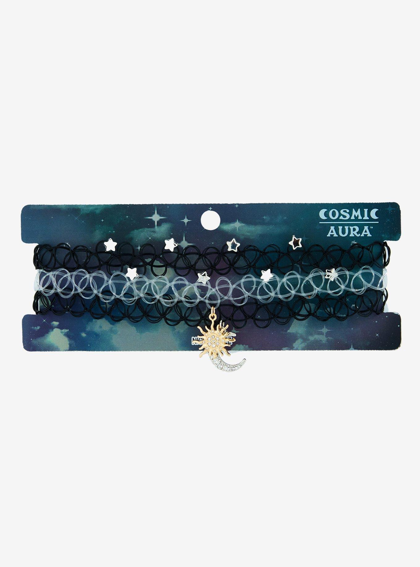 Cosmic Aura Celestial Tattoo Choker Set, , hi-res