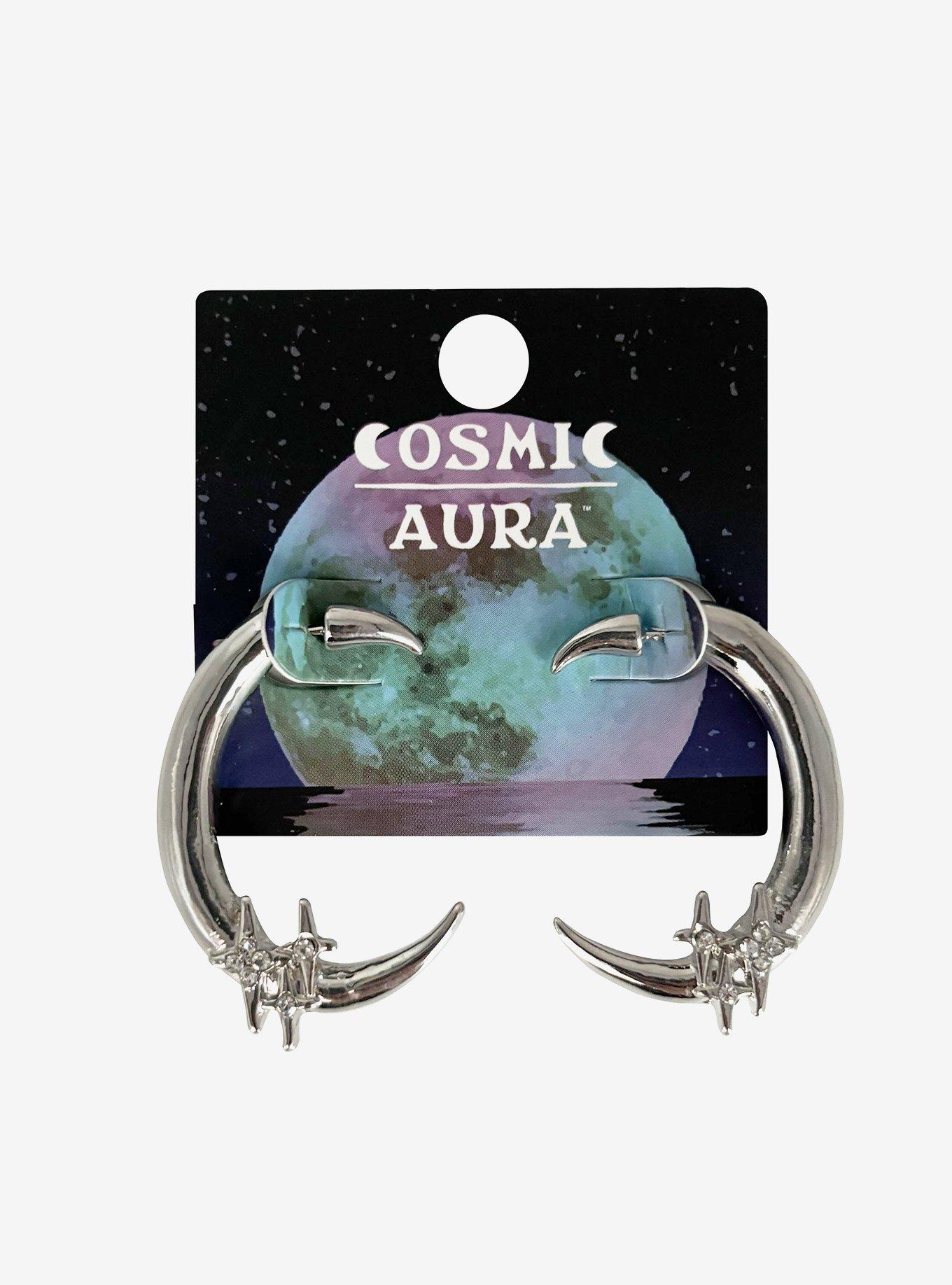 Cosmic Aura Crescent Moon Ear Jackets