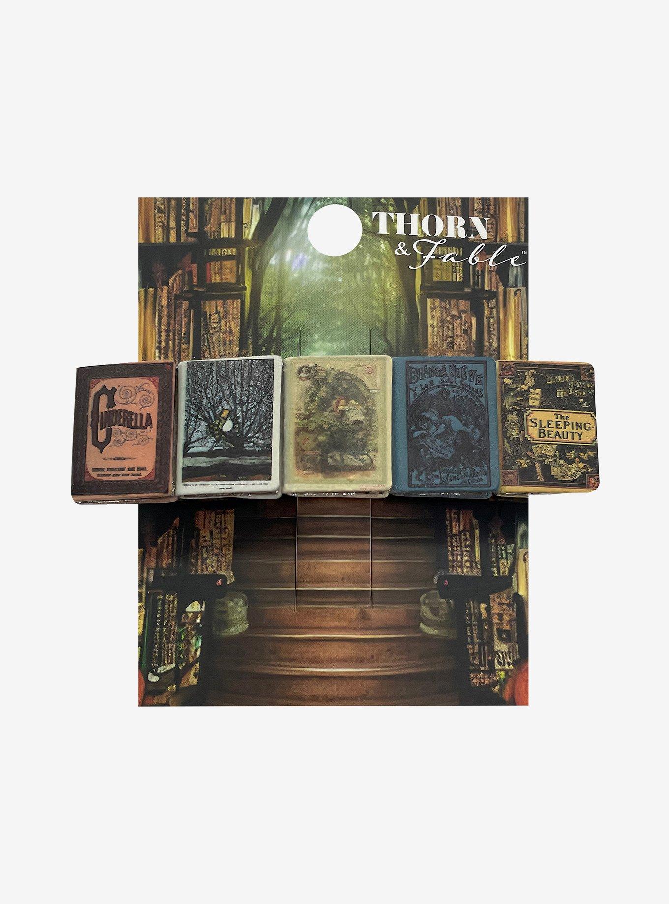 Thorn & Fable Classic Fairy Tale Book Hair Clip, , hi-res