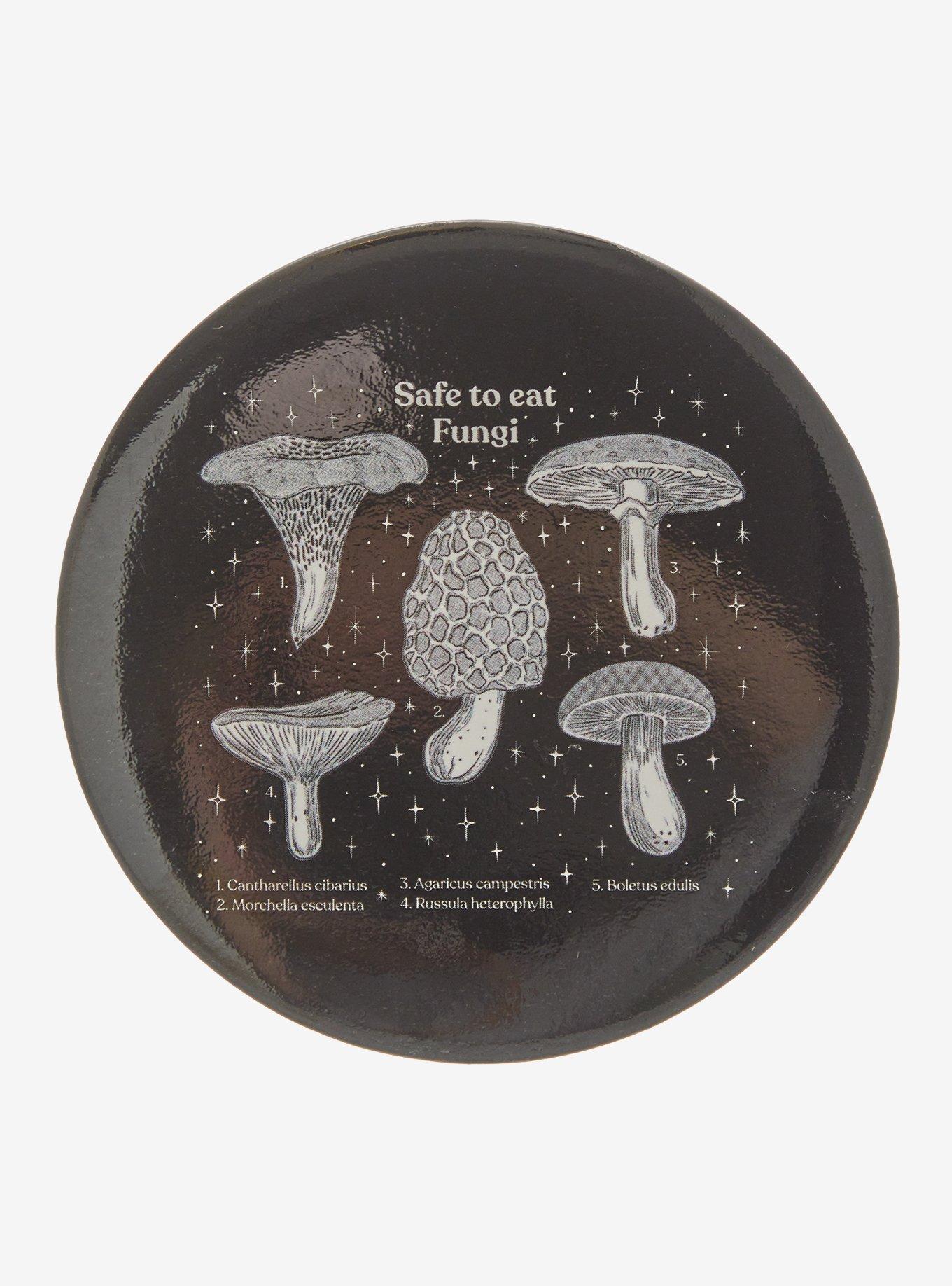 Fungi Safe To Eat 3 Inch Button