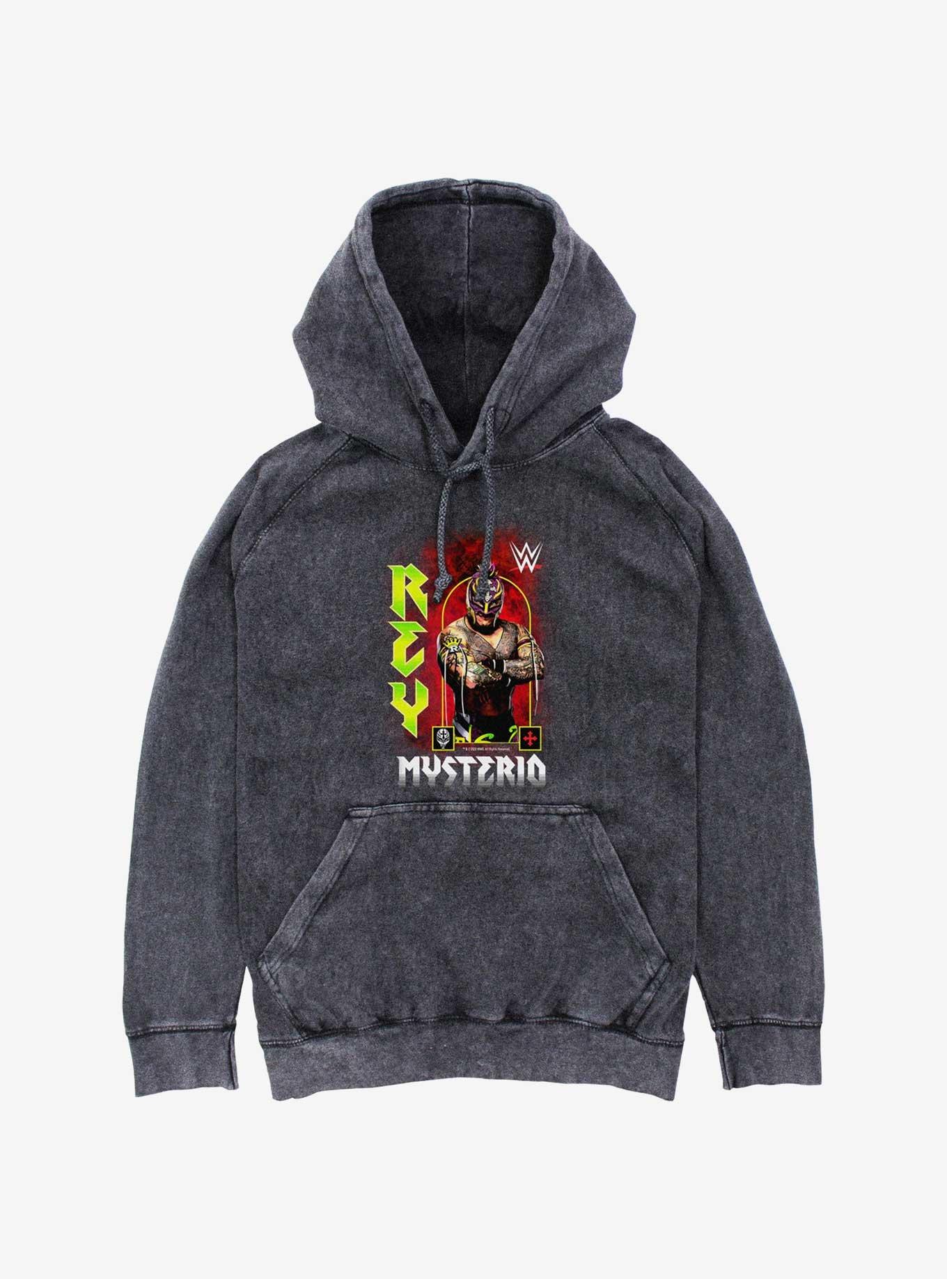 WWE Rey Mysterio Mineral Wash Hoodie, , hi-res