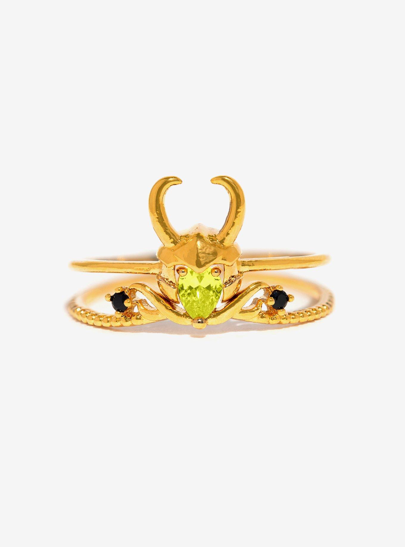 Marvel X Girls Crew Loki Ring Set, MULTI, hi-res