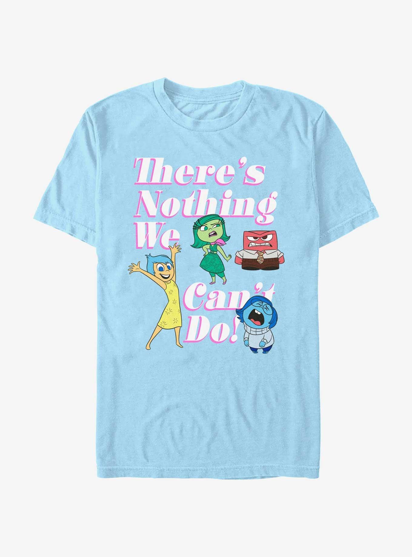 Disney Pixar Inside Out 2 There's Nothing We Can't Do T-Shirt, LT BLUE, hi-res
