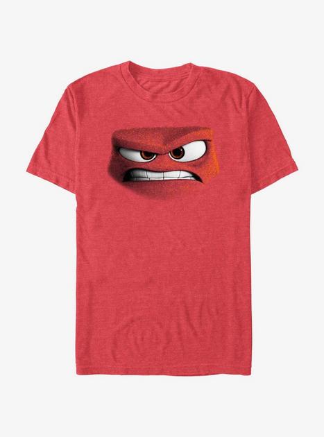 Disney Pixar Inside Out 2 Mad Mouth T-Shirt - RED | Hot Topic